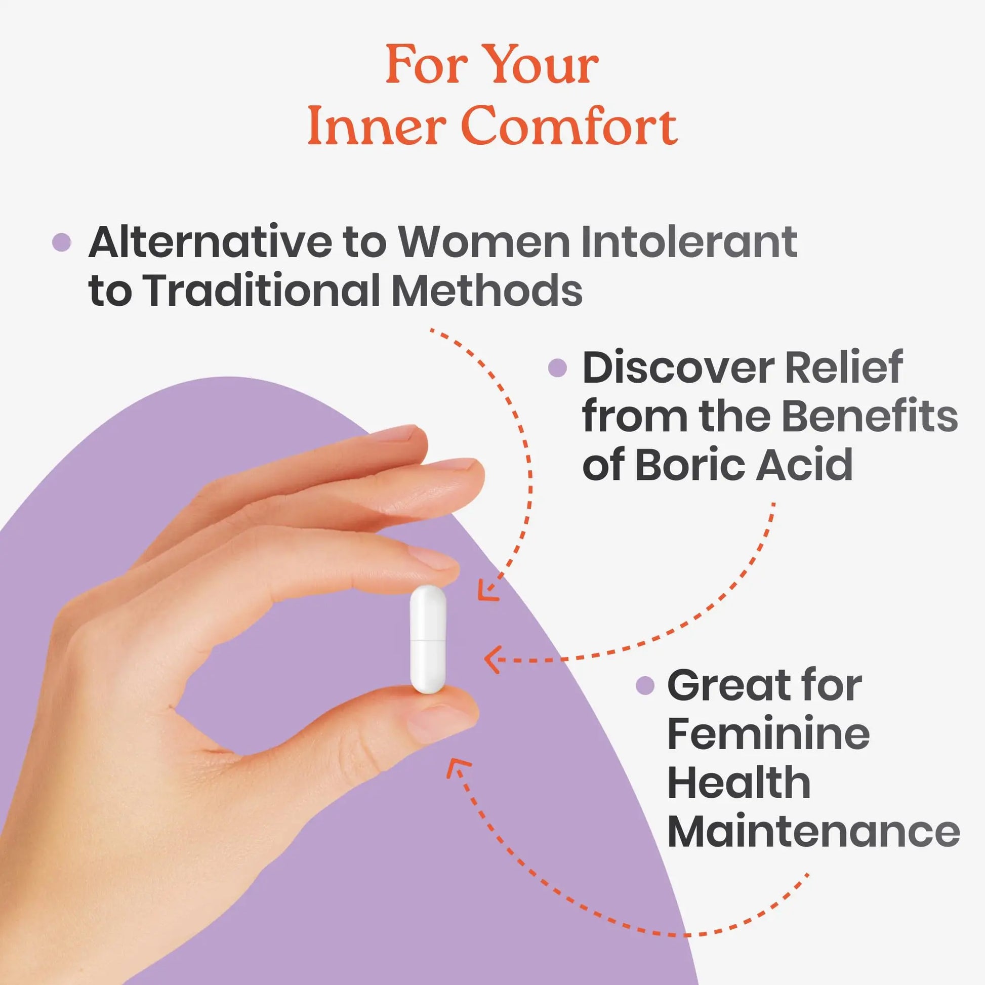 NewLife Naturals - Boric Acid Suppositories for Women pH Balance Pills - 600mg - Feminine Care - Vaginal Odor Itching Discharge BV | Made in USA | 30 Capsules NewLife Naturals Au supplements