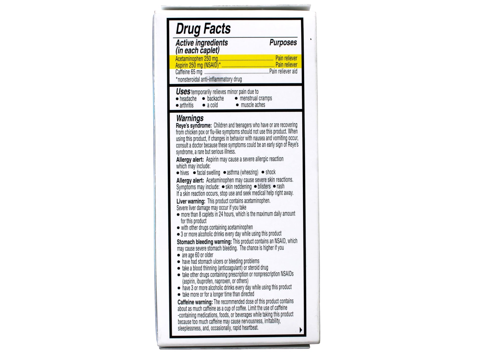 Vanquish Pain Reliever, 100 Count (Pack of 2) Vanquish Au supplements