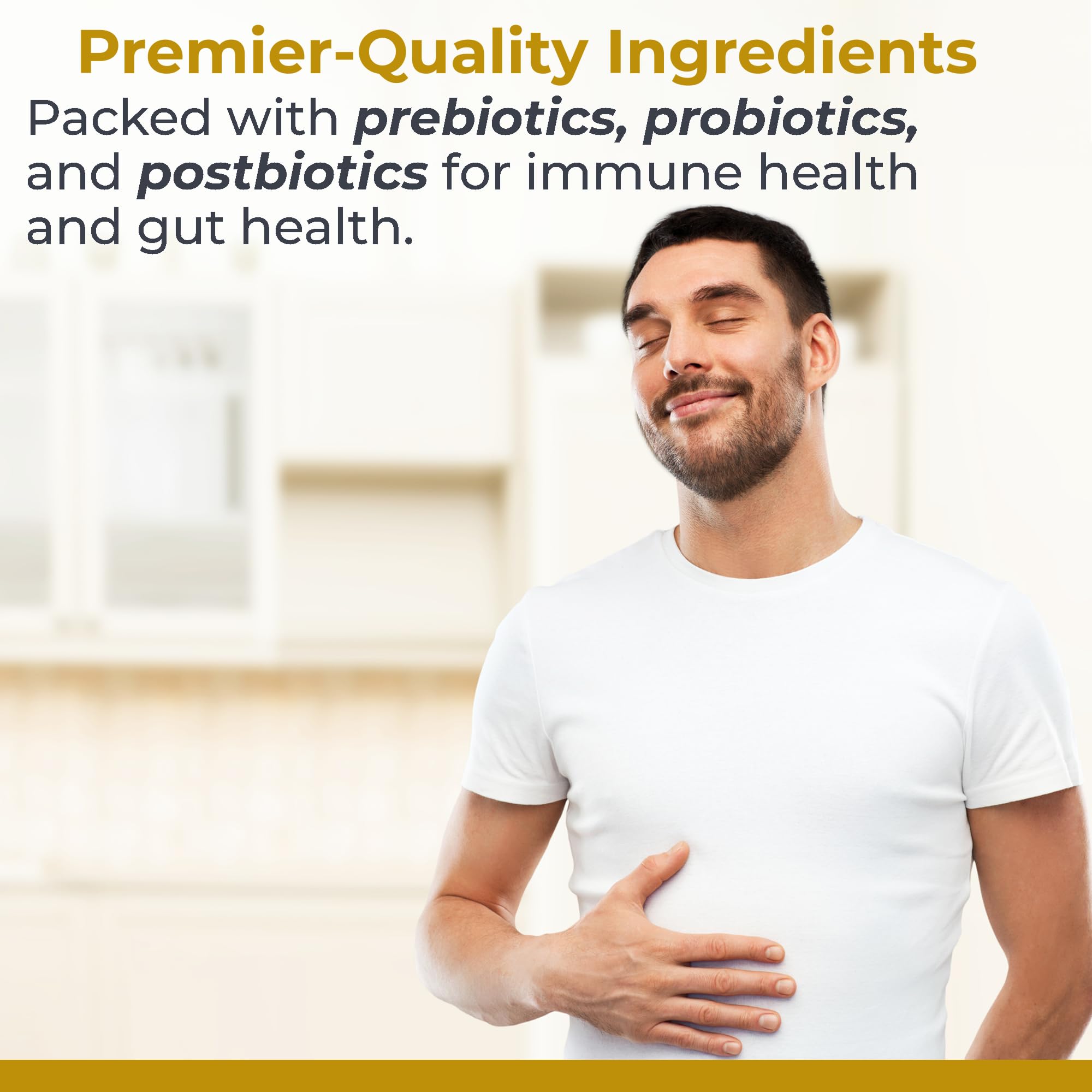 Premier Research Labs Premier Probiotic - Pre Pro Post Biotics for Women & Men, Quad Biotic, Quadbiotic, Prebiotics, Probiotics, Postbiotics & Phytobiotics - 30 Vegetarian Softgel Capsules Premier Research Labs Au supplements
