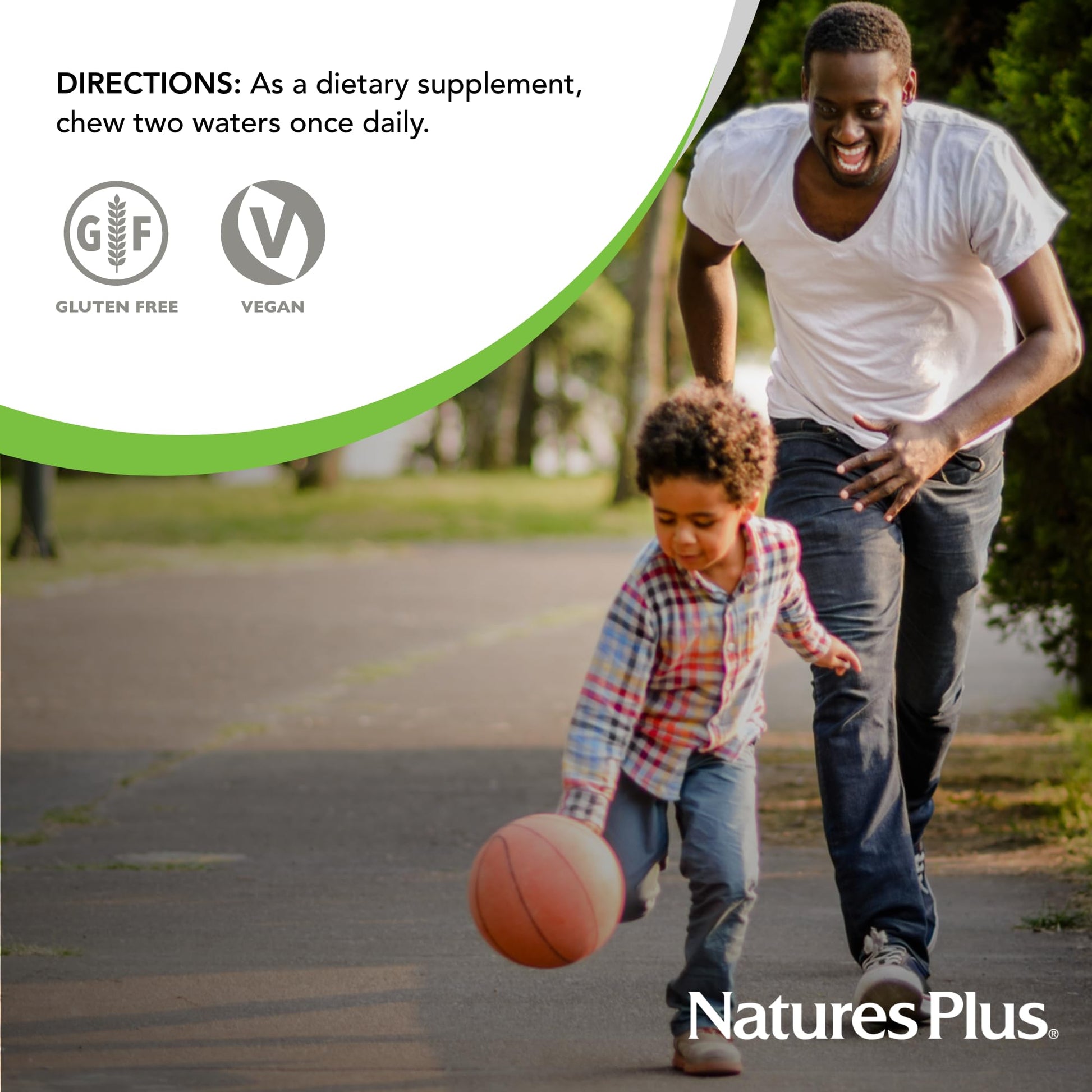Natures Plus Source of Life Adult’s Chewable, Apple Cinnamon - 90 Wafers, Pack of 2 - Multi-Vitamin & Mineral Supplement - Gluten Free, Vegetarian - 90 Total Servings NaturesPlus Au supplements