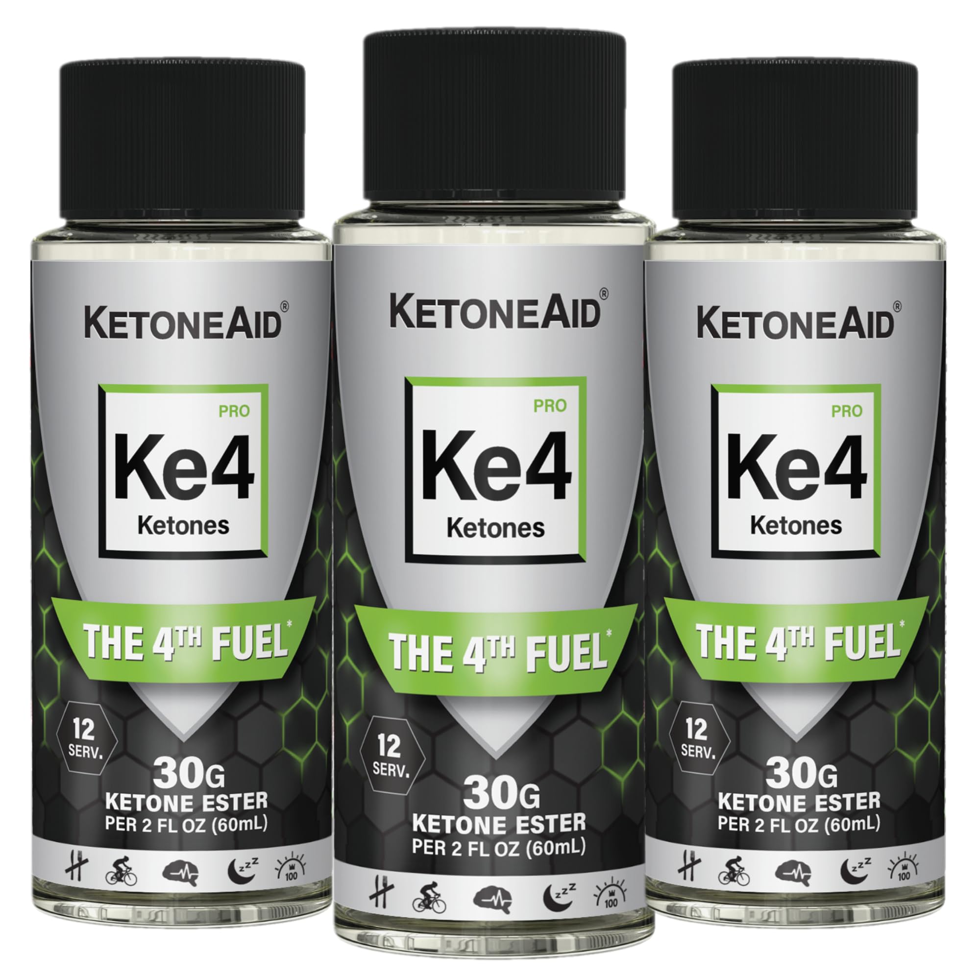 KetoneAid KE4 Pro Ketone Ester Drink | Not a Ketone Salt, No Sugar, No Caffeine KetoneAid Au supplements