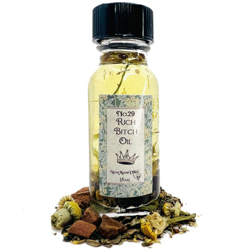 Rich Bitch Oil by New Moon Vibes - Attract Luxury Lavish Lifestyle Abundance Success Wealth THE TUTU FAIRY Au supplements