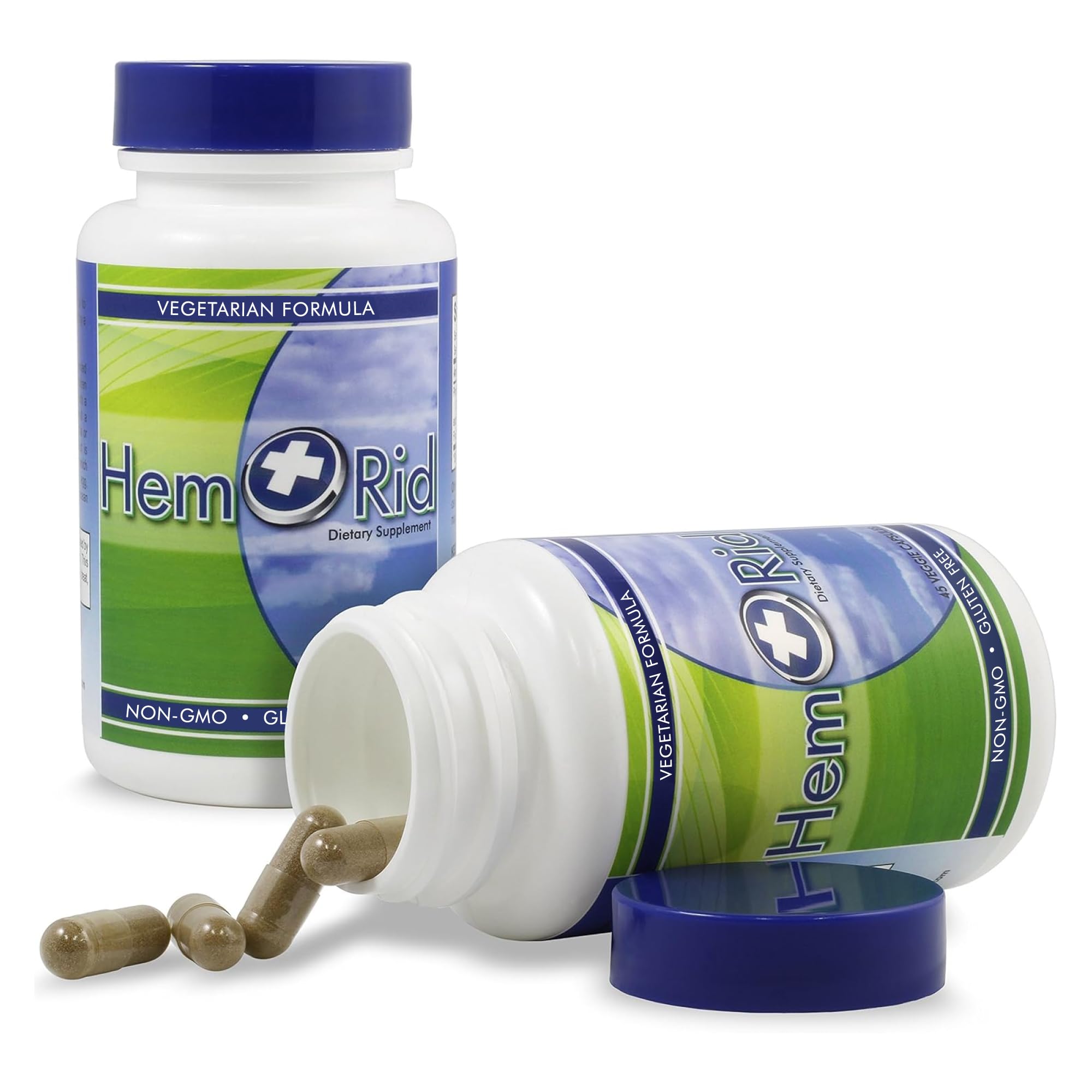 HemRid Best Hemorrhoid Supplement, Reduce Itching, Irritation, Bleeding, Burning in 2-5 Days, Clinically Tested Ingredients Provide Fast Relief in 120 Days HemRid Au supplements