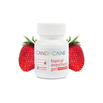 The Essentials Dynamic Dental Candi Caine, Topical Anesthetic Gel, 1 oz, Strawberry Flavor The Essentials Au supplements
