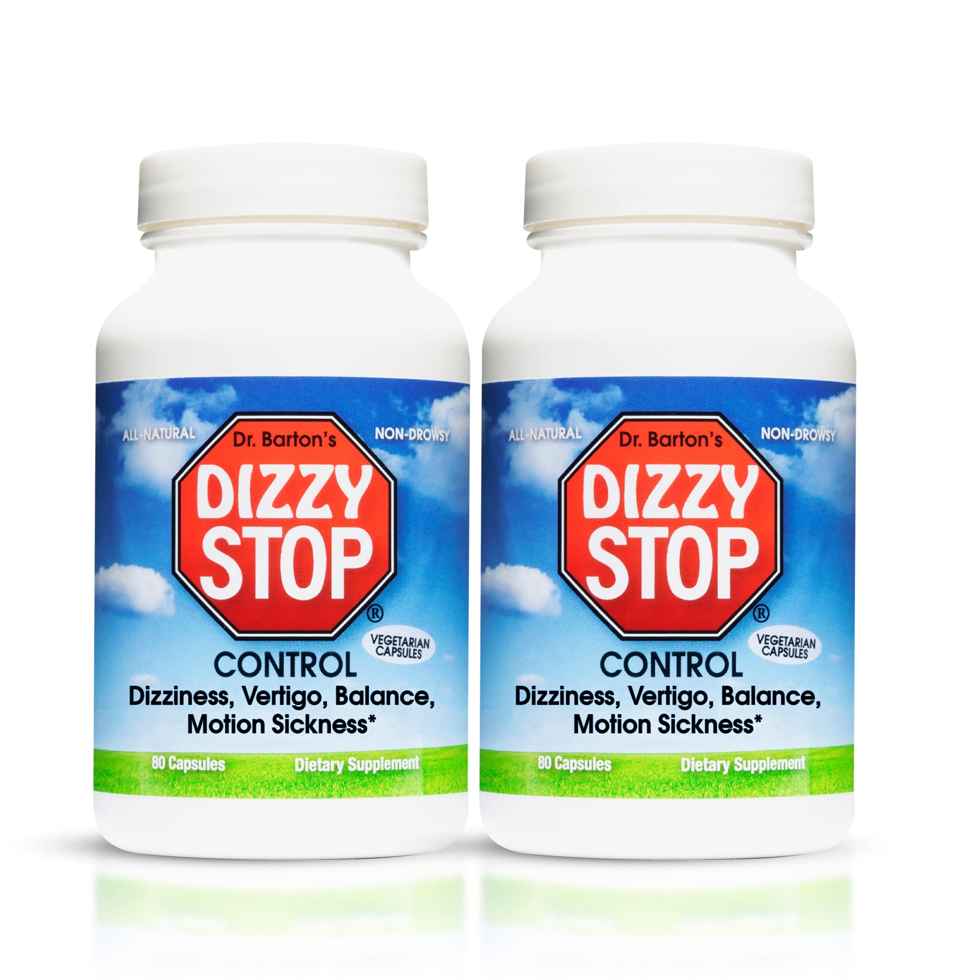 Dizzy Stop Dr. Barton’s All-Natural Vertigo Comfort, Inner Ear Balance Supp Dizzy Stop Au supplements