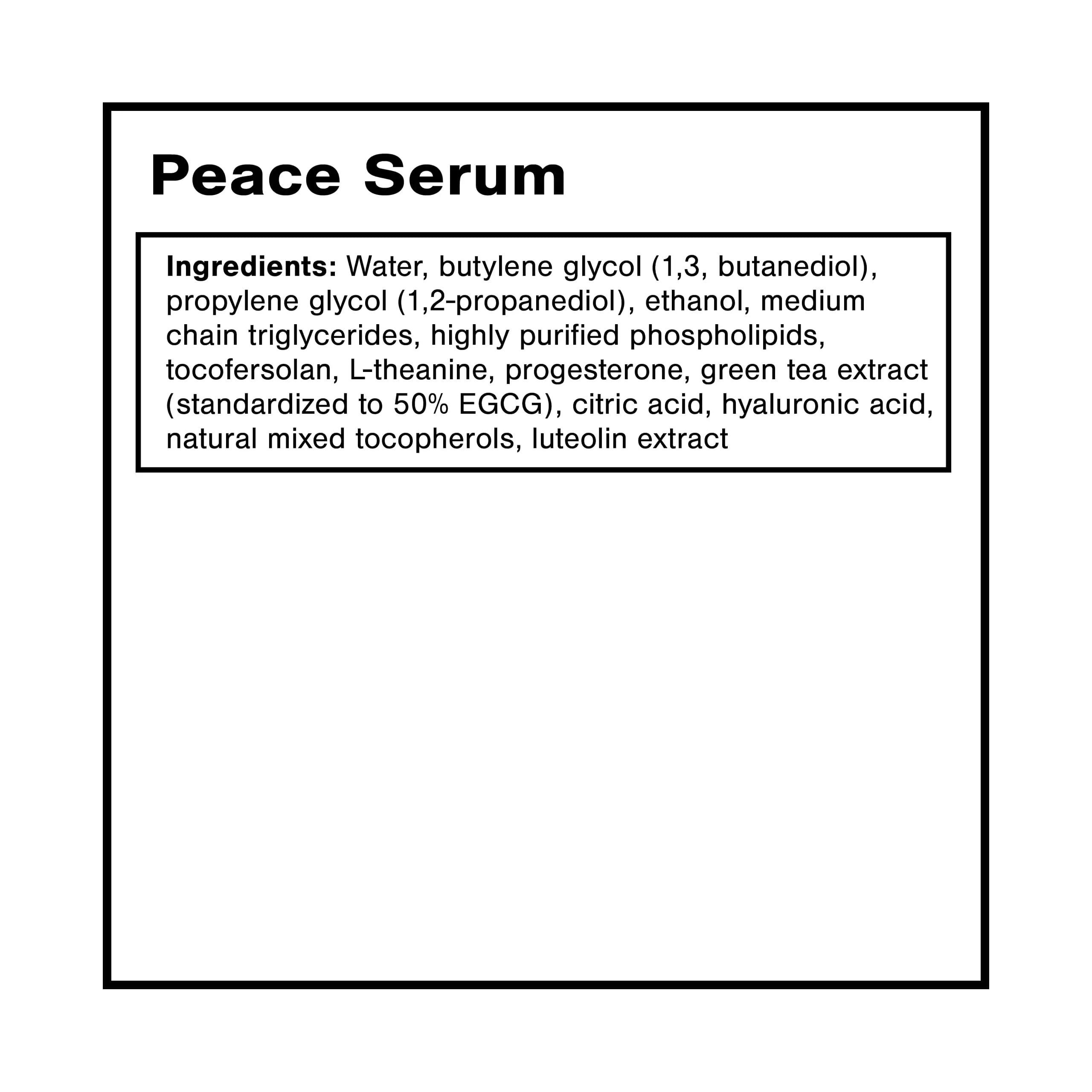 Quicksilver Scientific Peace Serum 1 fl oz (30ml) Quicksilver Scientific Au supplements
