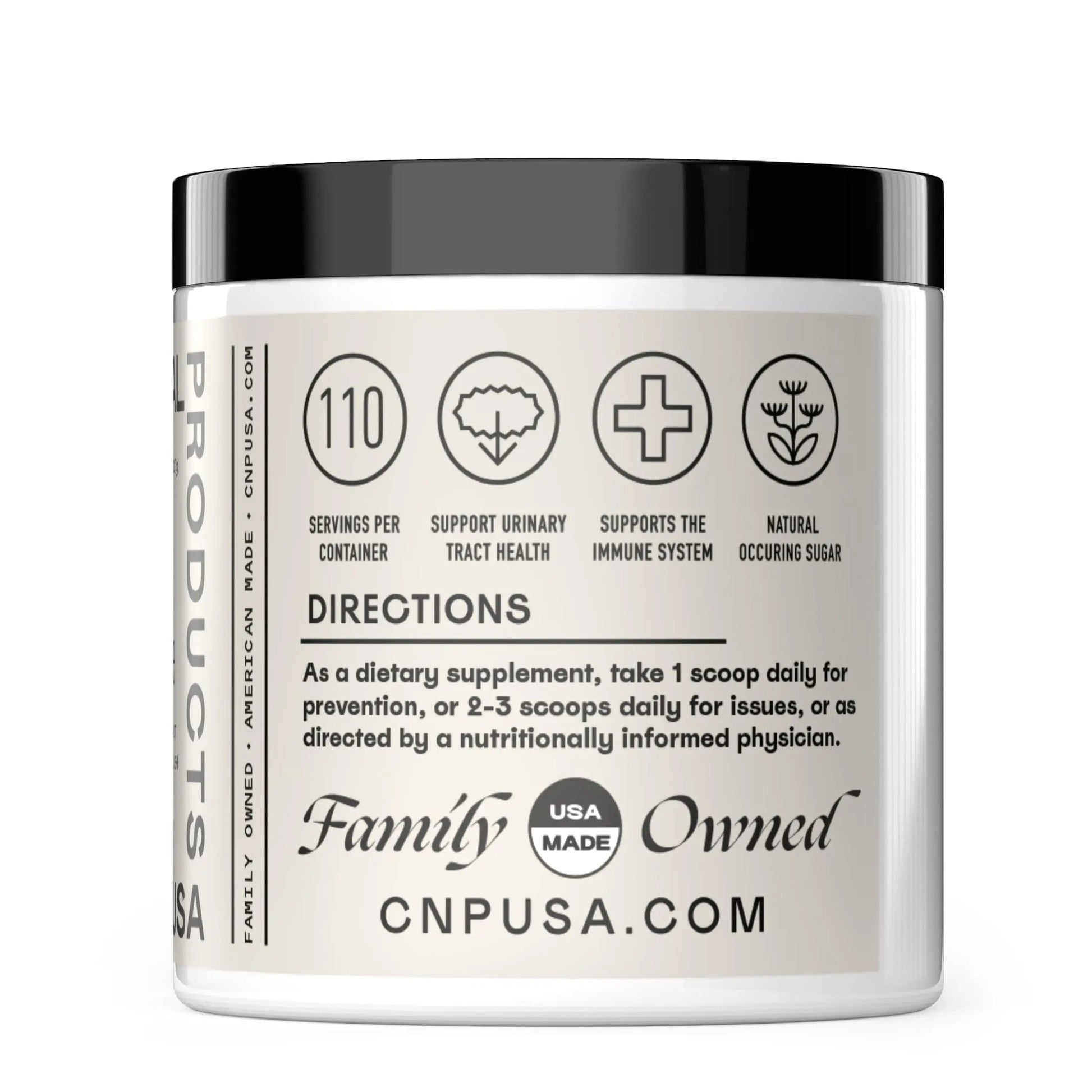 CNP Organic D Mannose Powder 2000mg - Powder D Mannose Supplement for UTI Support, Pure D-Mannose Powder from Guar Beans, Vegan Non GMO Clean Formula, Bladder Urinary Tract Health Supplement Use Complete Natural Products Au supplements