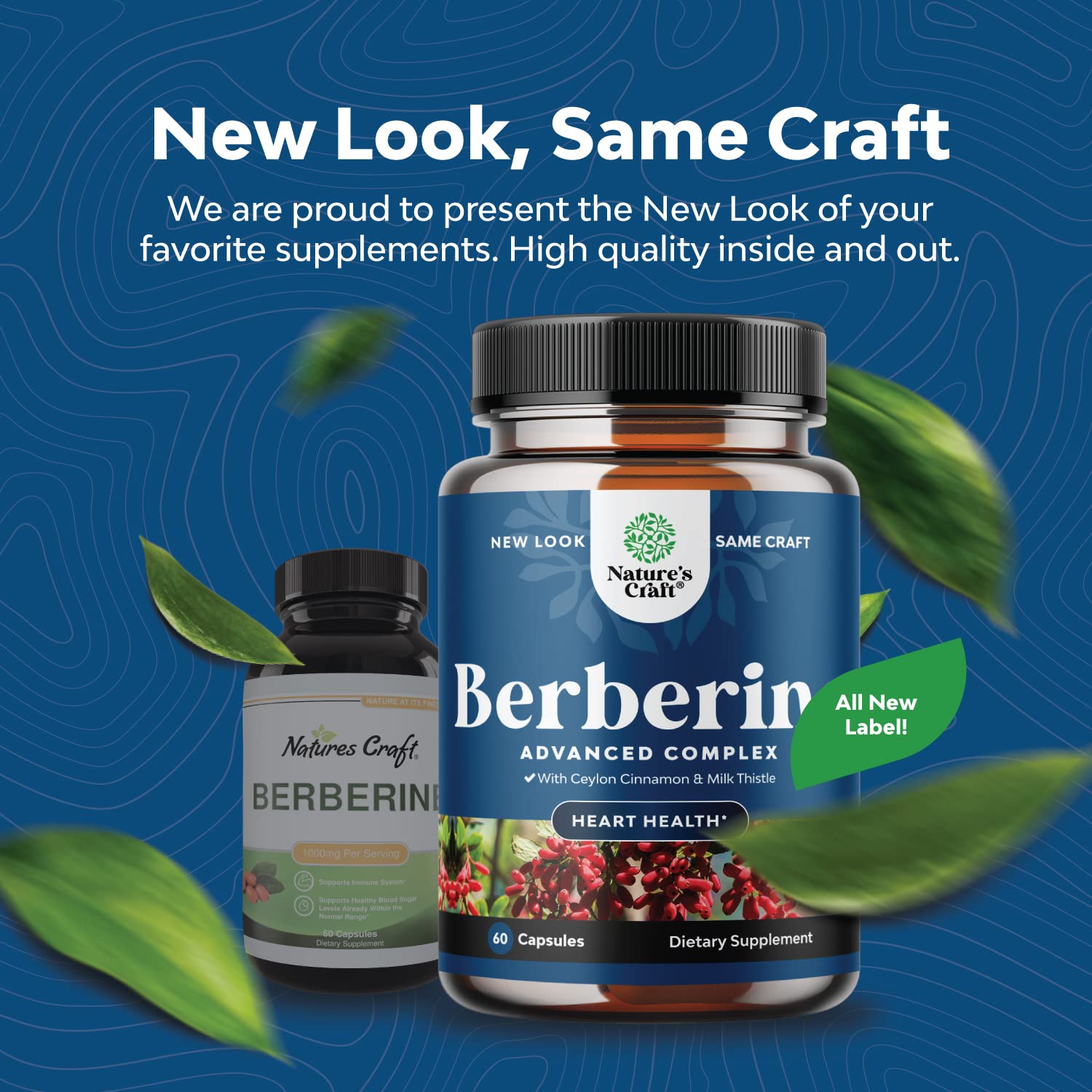 Balancing Berberine Plus 1200mg Per Serving Complex - Antioxidant Berberine with Ceylon Natures Craft Au supplements