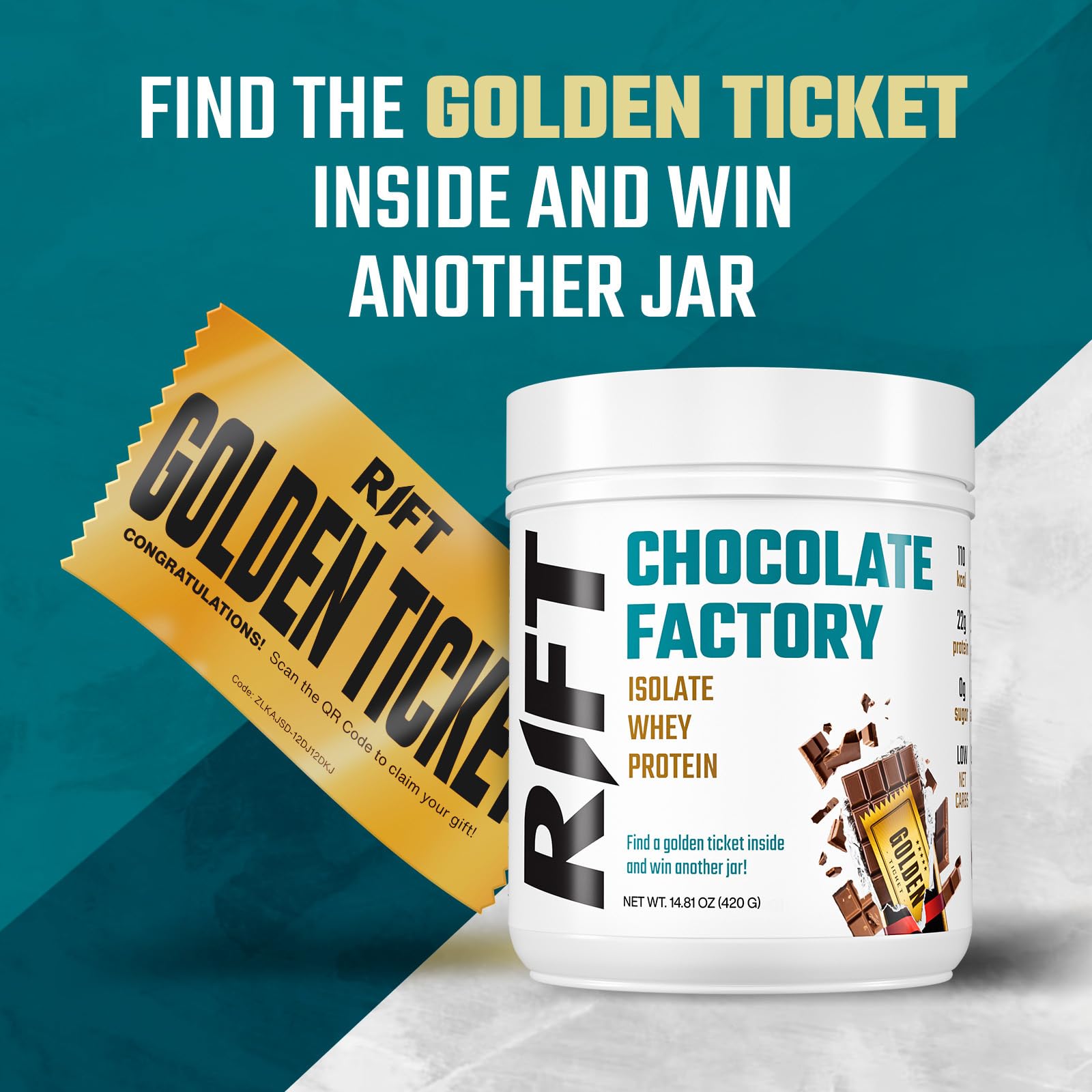 RIFT Chocolate Whey Protein Powder for Adult - Protein Isolate Powder Chocolate RIFT Au supplements