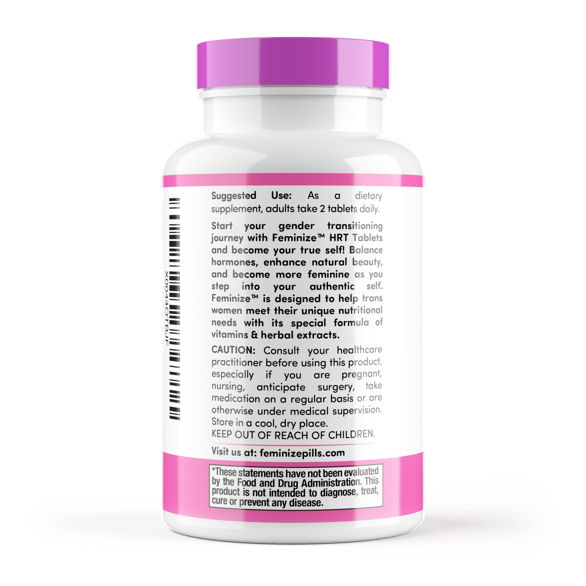 FEMINIZE Transcend HRT Pills for Estrogen - Potent HRT Estrogen Complex - Big Breats Soft Skin Feminizer FEMINIZE Au supplements