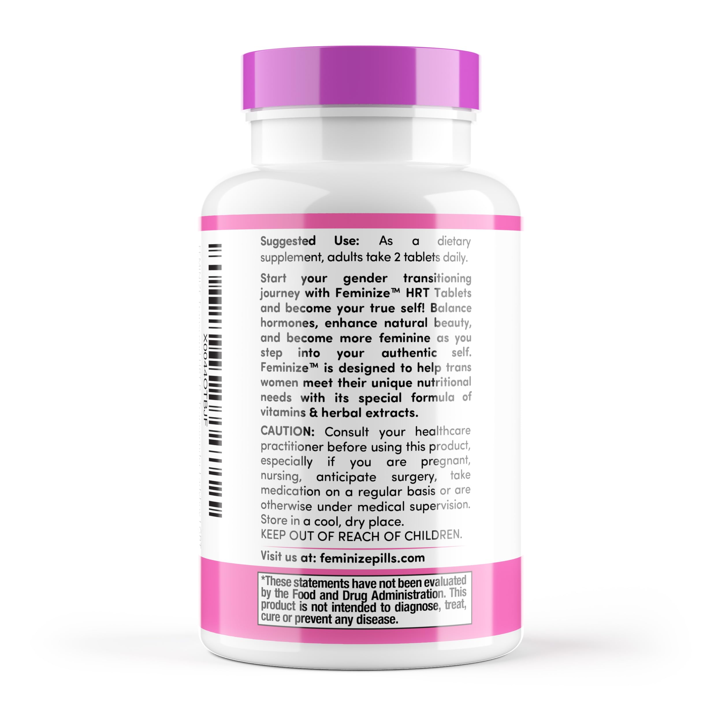 FEMINIZE Transcend HRT Pills for Estrogen - Potent HRT Estrogen Complex - Big Breats Soft Skin Feminizer FEMINIZE Au supplements