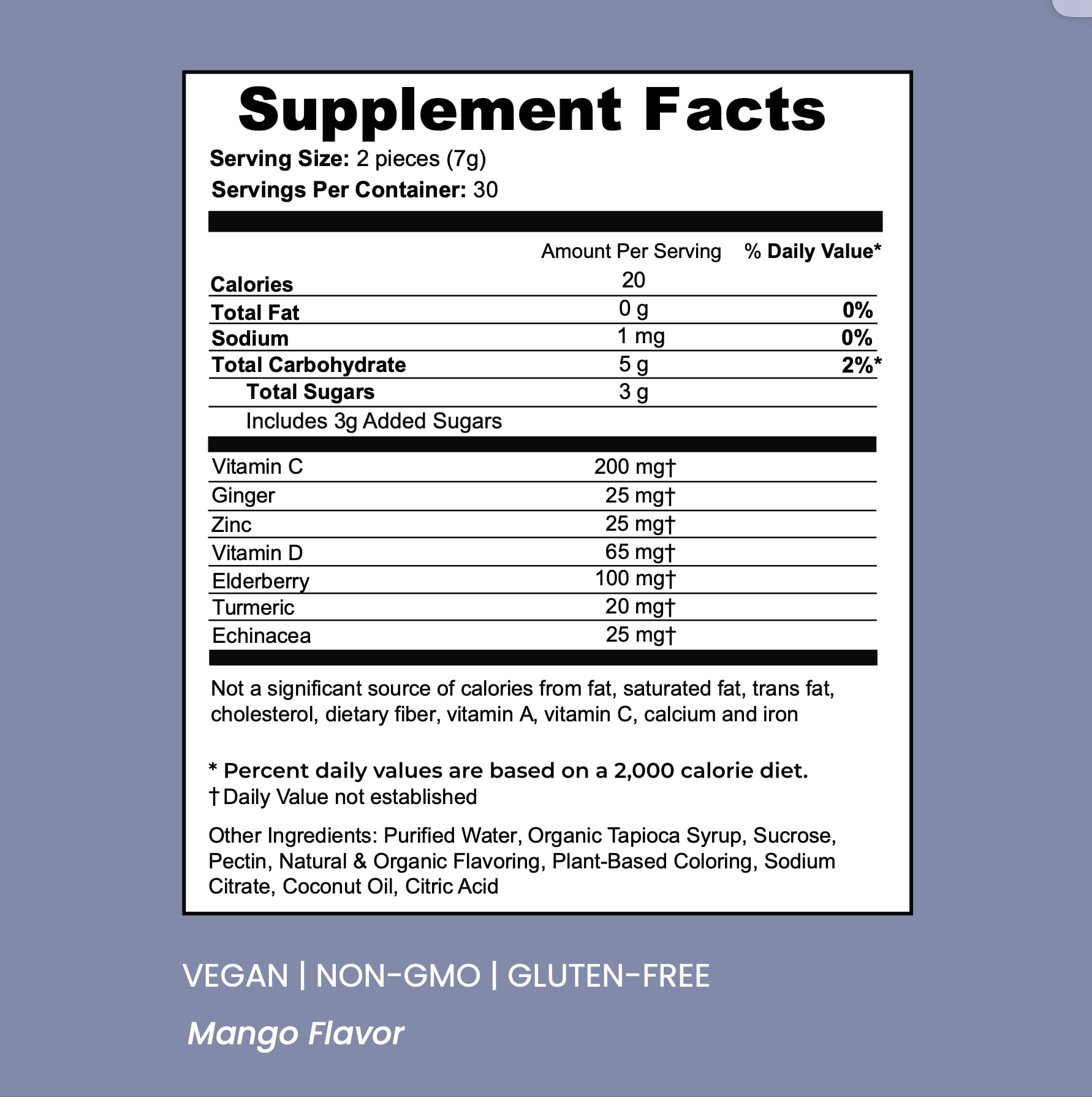SOULBELLY Super Immunity | Remedy Vitamin Gummies for Immune Support | Vegan | Gluten-Free | Non-GMO | 60 Count SOULBELLY Au supplements