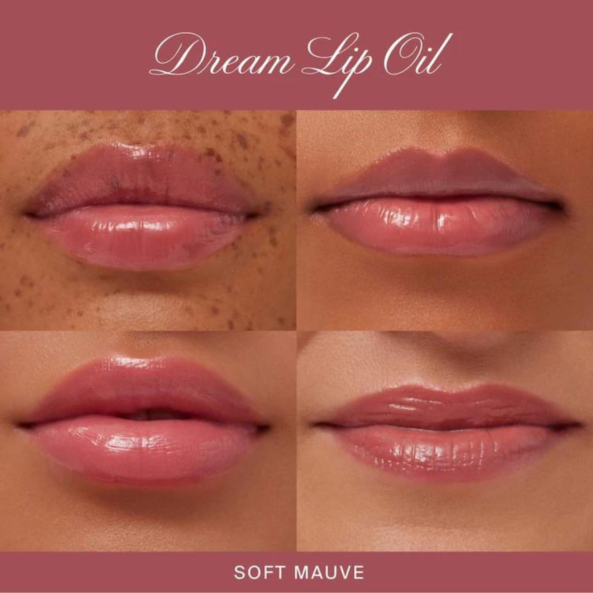 Summer Fridays Dream Lip Oil - Hydrating Tinted Lip Gloss Oil - Non-Sticky Formula with Skincare Benefits for Long-Lasting Softness + Shine - Effortless Beauty Gifts - Soft Mauve (0.15 Oz) Summer Fridays Au supplements