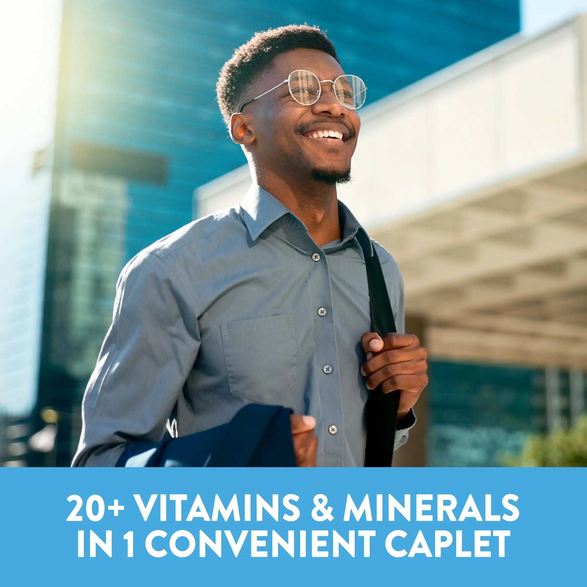 Nature's Truth Multivitamin for Men | with Iron, Vitamins A, C, D & E | 100 Caplets | Non-GMO & Gluten Free for Adults Nature's Truth Au supplements