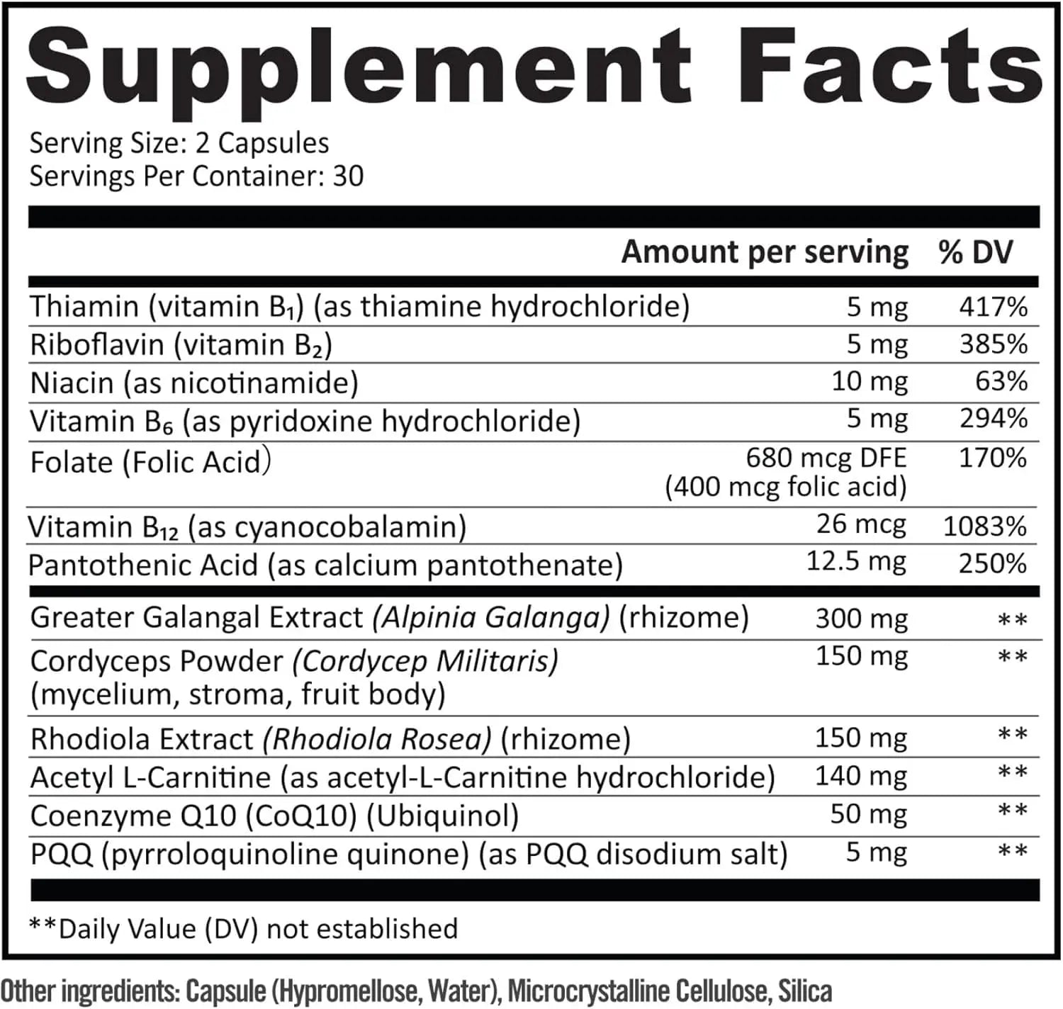 InergyPLUS | Energy Vitamins for Women, Fatigue, Natural Energy Supplements for Focus | Vitamin B12, Folic Acid, Rhodiola Rosea, Cordyceps, CoQ10, Caffeine Free | Packaging Vary | 60 Ct BB Company Au supplements