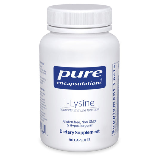 Pure Encapsulations L-Lysine - Essential Amino Acid Supplement for Immune Support & Gum, Lip Health* - with L-Lysine HCl - 90 Capsules Pure EncapsulationsUS supplements