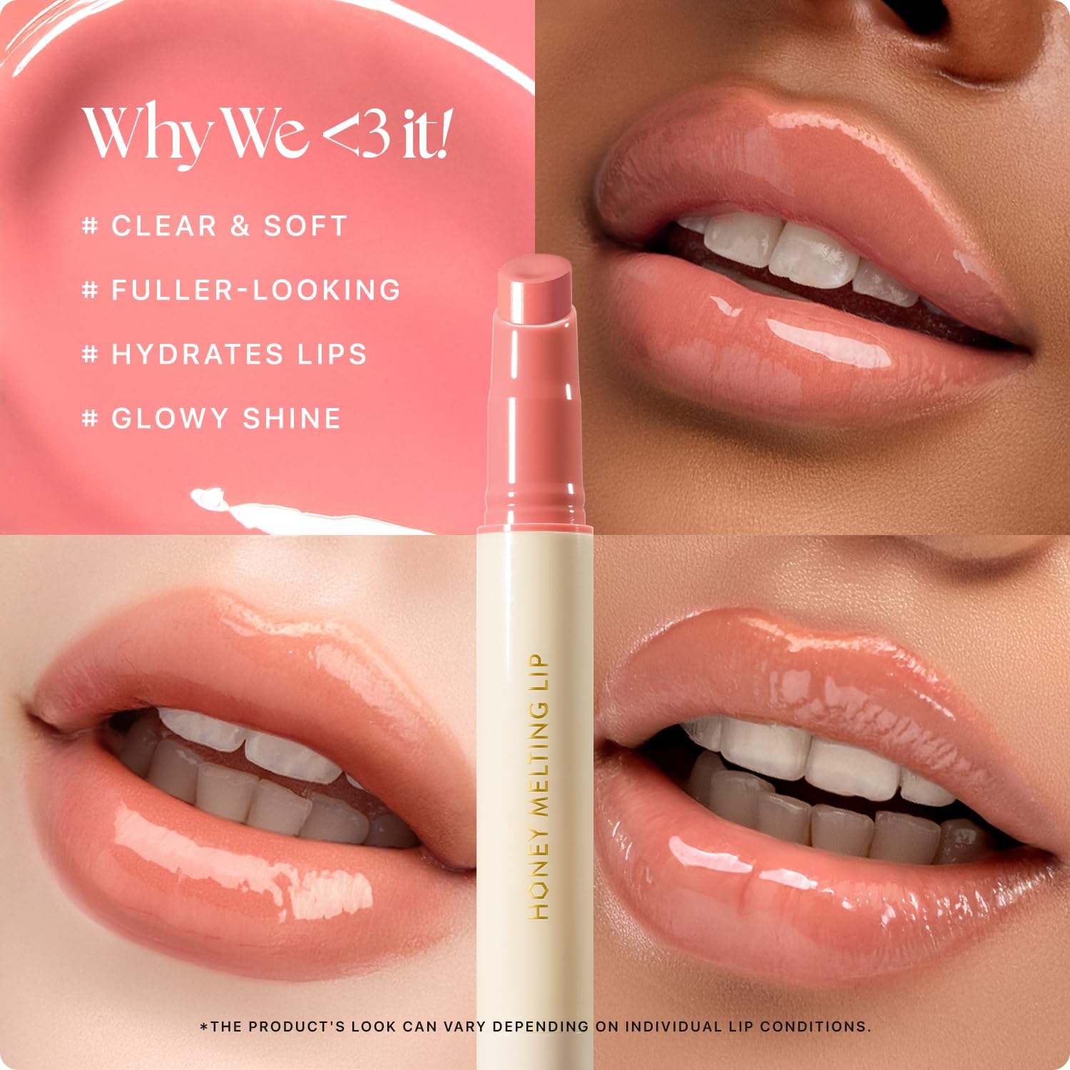 Nature Republic HONEY MELTING LIP (02 FIG) SOFT LIP STICK, Hydrating Gloss, Moisturizing balms, Sheer tint, Shine & Nude, Glowy Finish, korean make up Nature Republic Au supplements