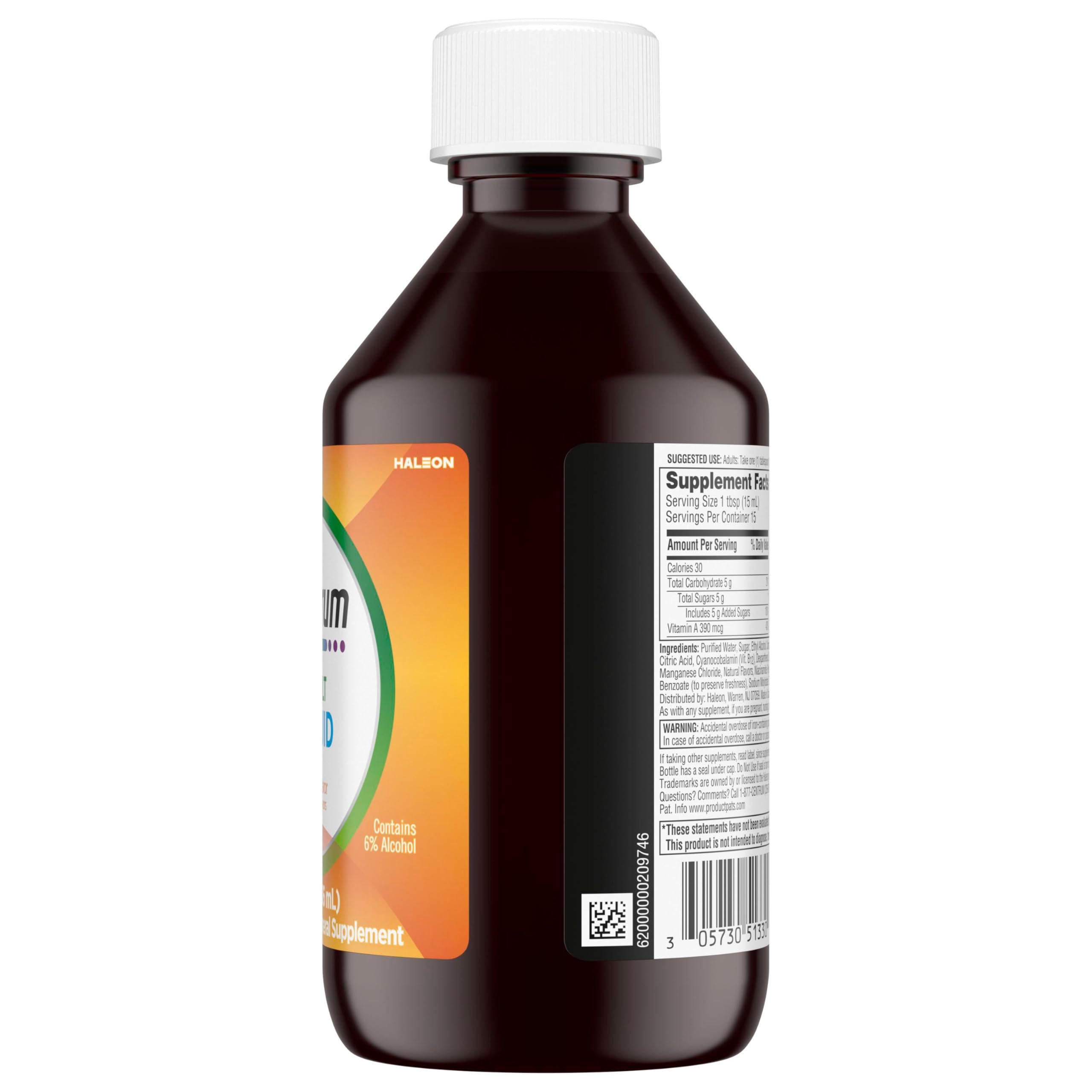 Centrum Liquid Multivitamin for Adults, Multivitamin/Multimineral Supplement with B Vitamins and Antioxidants, Citrus Flavor - 8 Fl Oz Centrum Au supplements