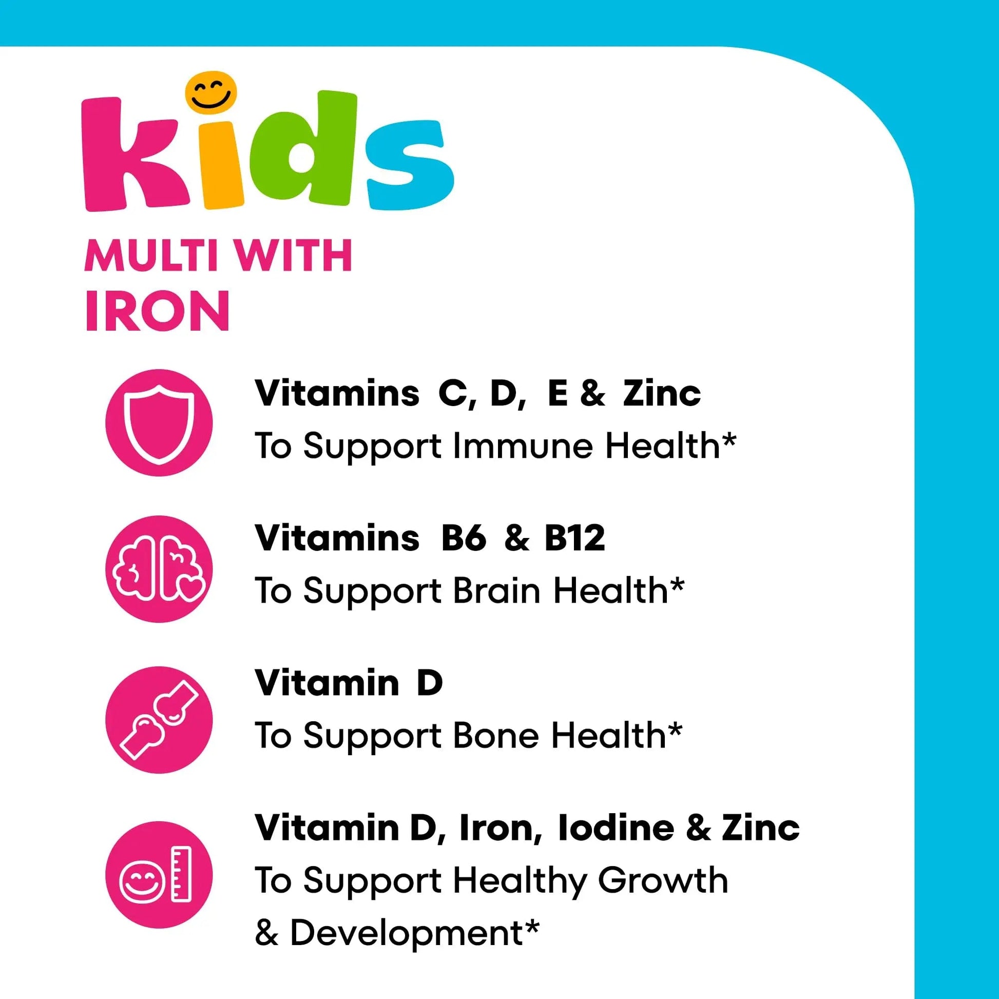 One A Day Kids Multivitamin with Iron Gummy, Vitamin D, Vitamin C, E, Zinc for Immune Support, Gummy Vitamins ONE A DAY Au supplements