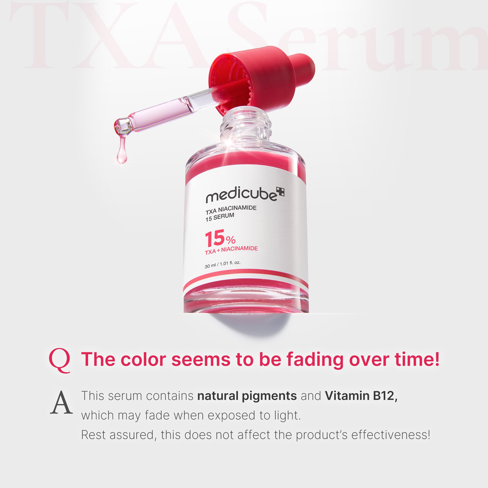medicube TXA+Niacinamide 15% Glow Facial Serum for After Spot Care | All-in-One Daily Korean Skincare | Uneven Skin Tone, Texture, and Hydration Care | High-Potency Tranexamic Acid 5% | 1.01 fl.oz medicube Au supplements