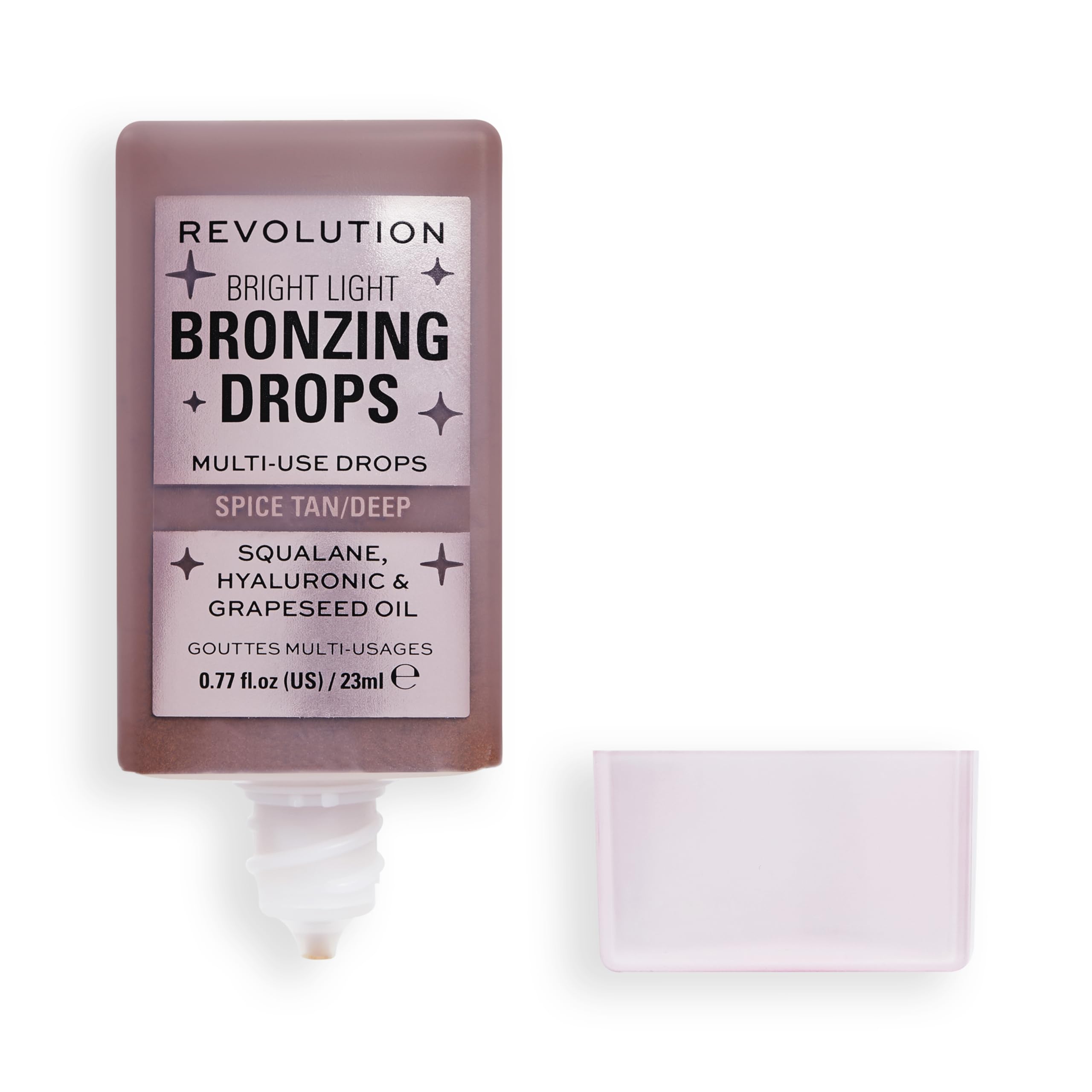 Revolution Beauty London, Bright Light Bronzing Drops, Bronze & Glow for Face & Body, Infused with Hyaluronic Acid, Vegan & Cruelty-Free, Bronze Summer, 0.77 fl oz Revolution Beauty London Au supplements