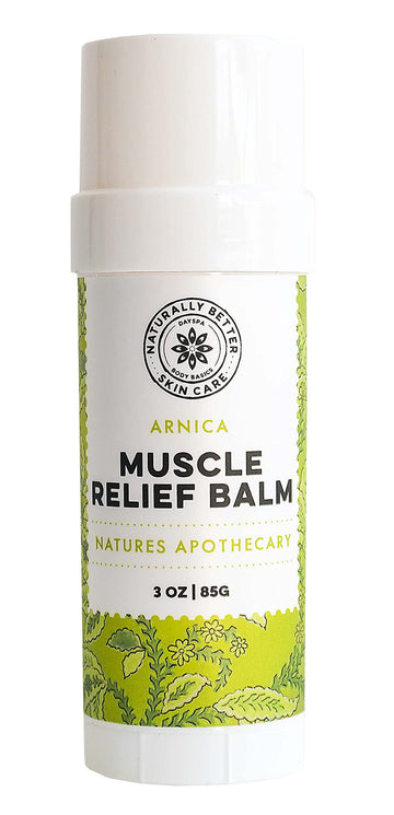 All-Natural Arnica Muscle Balm - Plant-Based Topical swelling and bruising Relief | Essential Oils & Menthol soothes and cools sore muscles, Hypoallergenic & Paraben-Free, Made in USA NATURE'S APOTHECARY Au supplements
