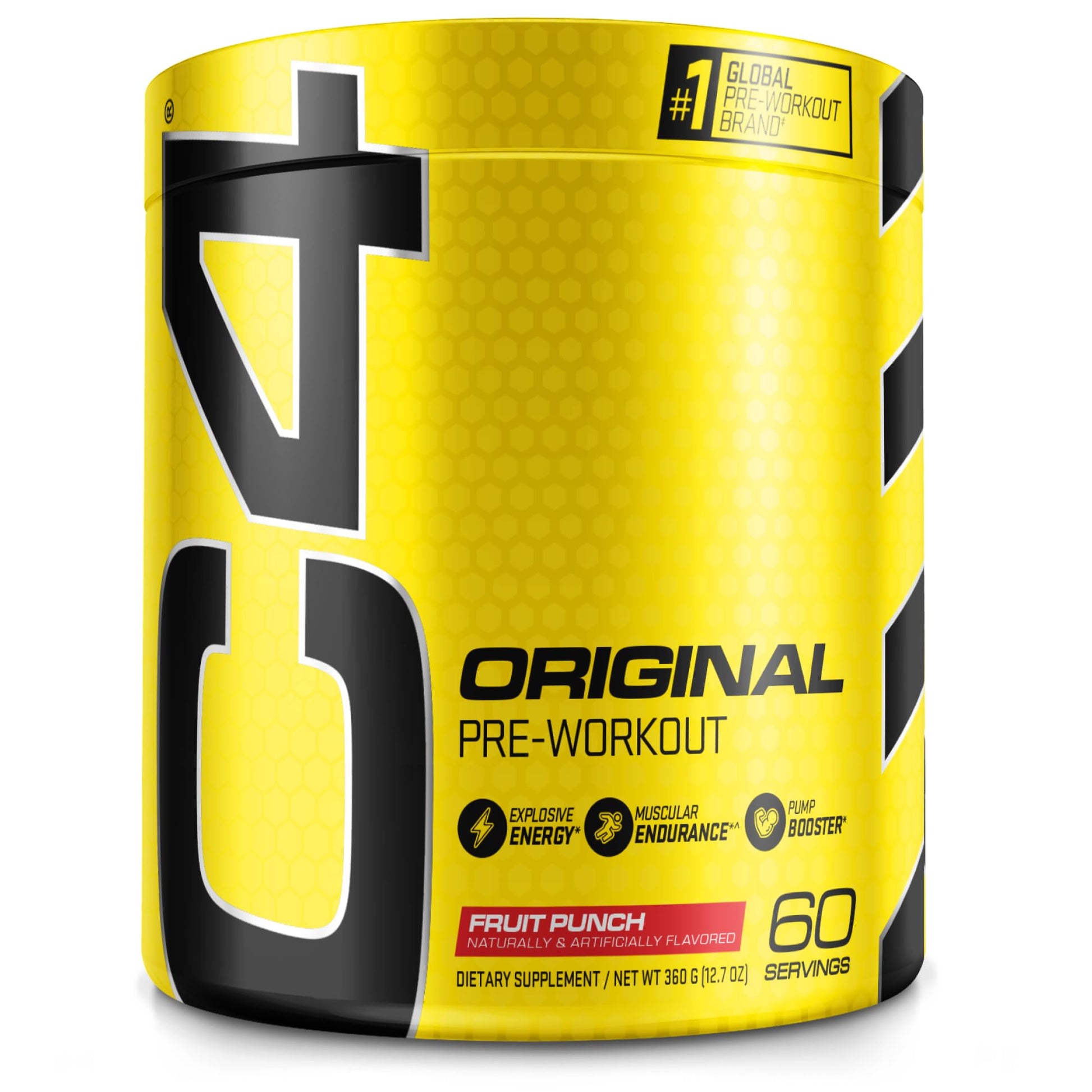 C4 Original Pre Workout Powder Fruit Punch - Vitamin C for Immune Support - Sugar Free Cellucor Au supplements