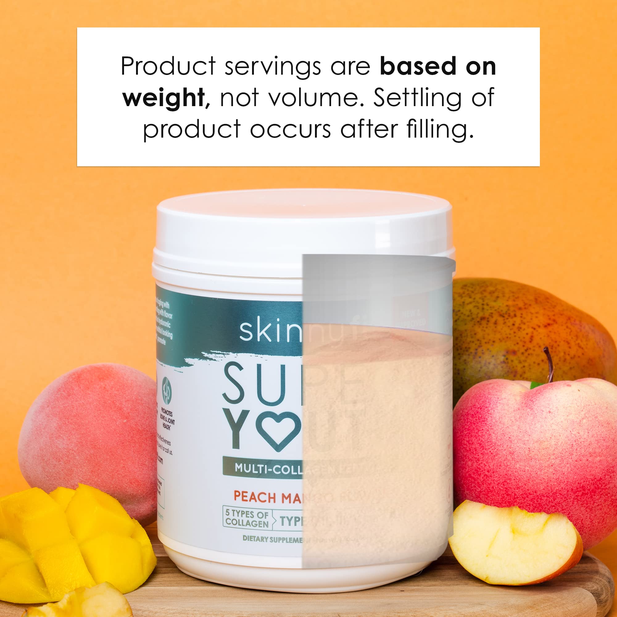 SkinnyFit Super Youth Multi-Collagen Peptides Plus Apple Cider Vinegar, Hyaluronic Acid SkinnyFit Au supplements