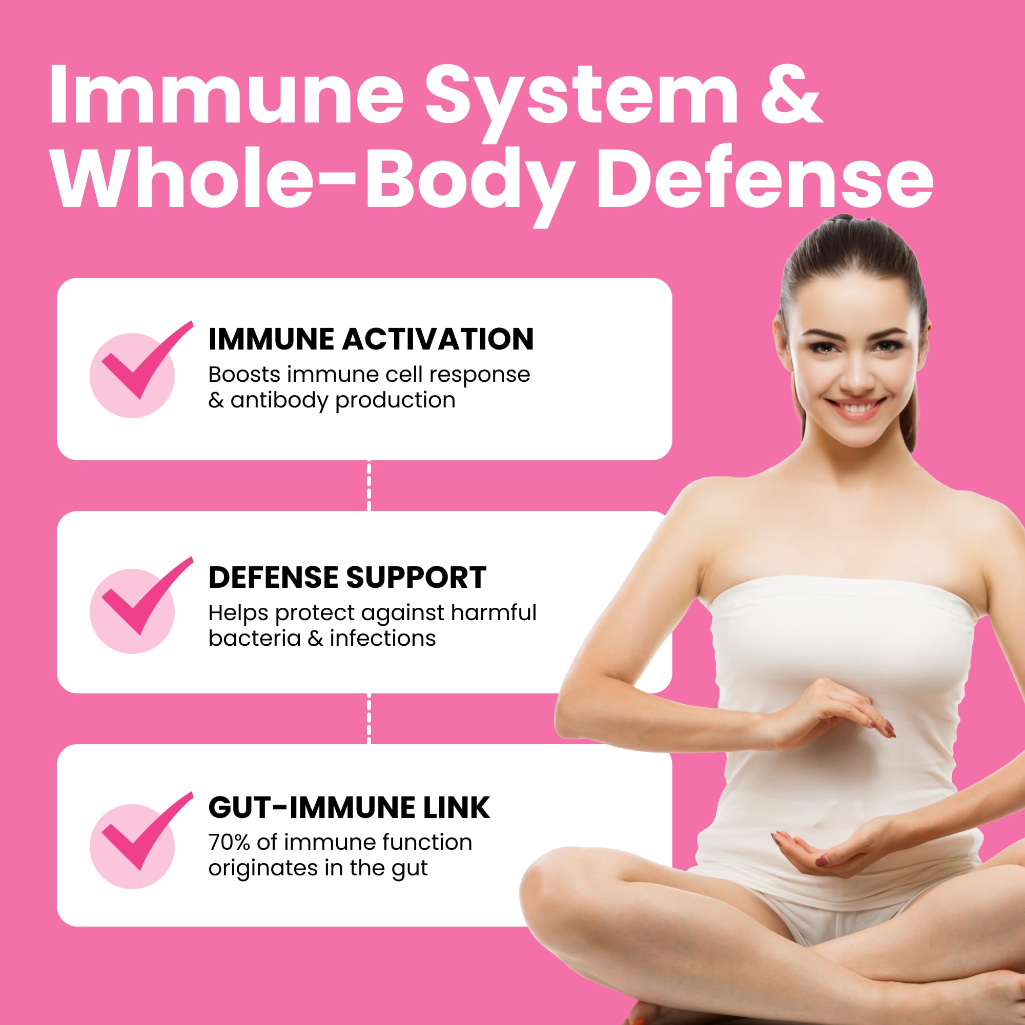 Luma Nutrition Probiotics for Women with Prebiotics - 50 Billion CFU - Formulated for Digestive, Immune & Feminine Support - 60 Capsules Luma Nutrition Au supplements
