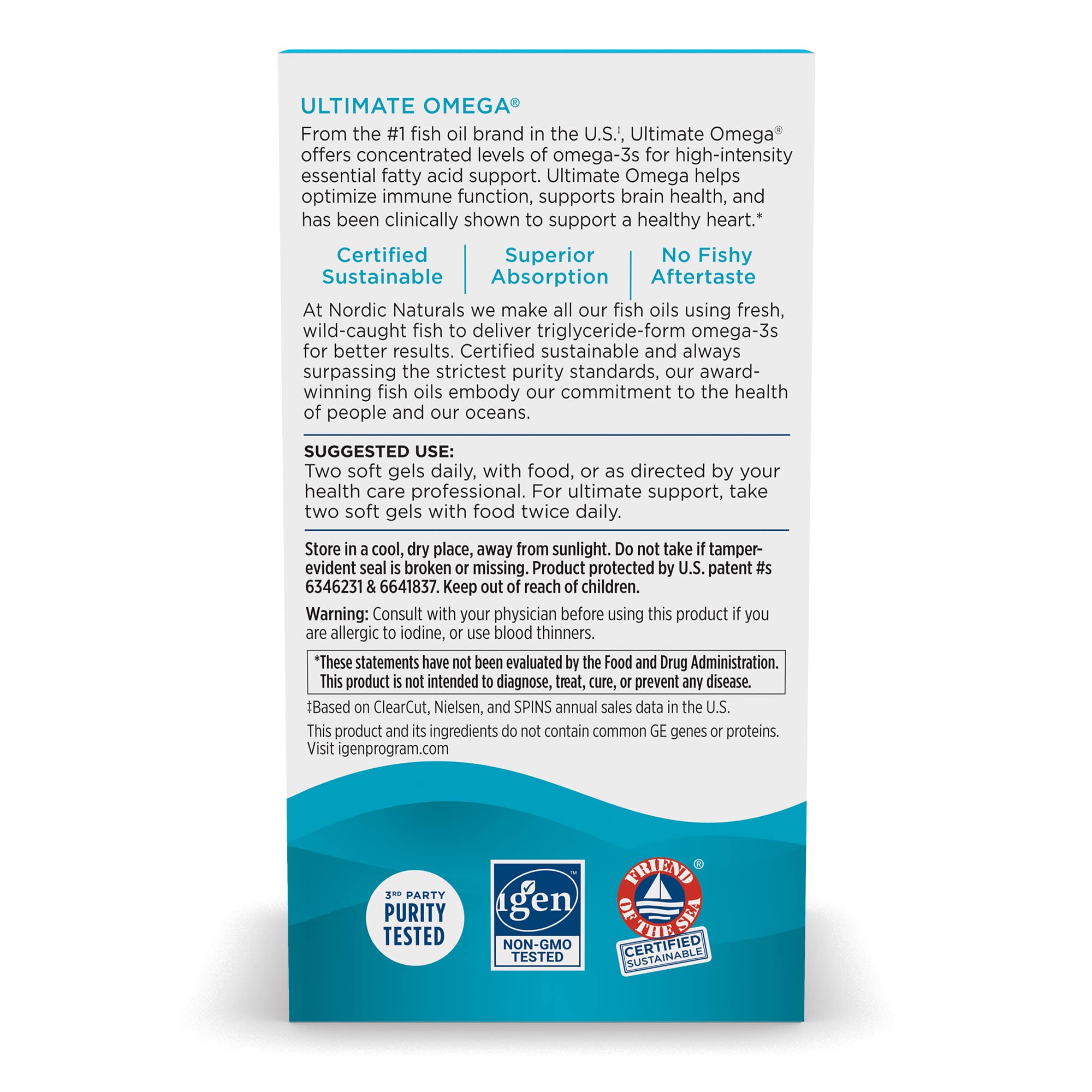 Nordic Naturals Ultimate Omega, Lemon Flavor - 210 Soft Gels - 1280 mg Omega-3 - High Nordic Naturals Au supplements