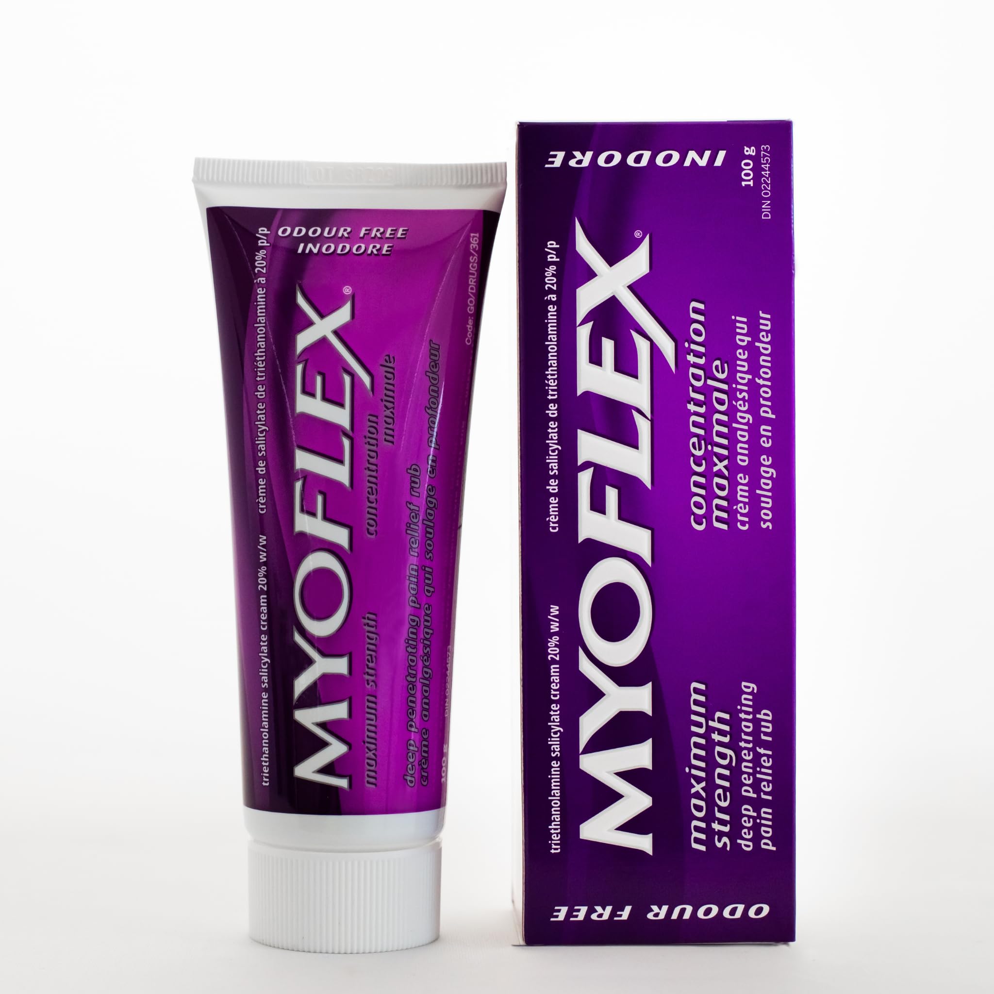 Myoflex Pain Relief Rub | Odourless | Provides Deep Penetrating Relief of Muscle Soreness & Joint Pain | Menthol Free | Stain Free | Non-Greasy | Great for Ages 2+ | 100 Grams (Maximum Strength) Myoflex Au supplements