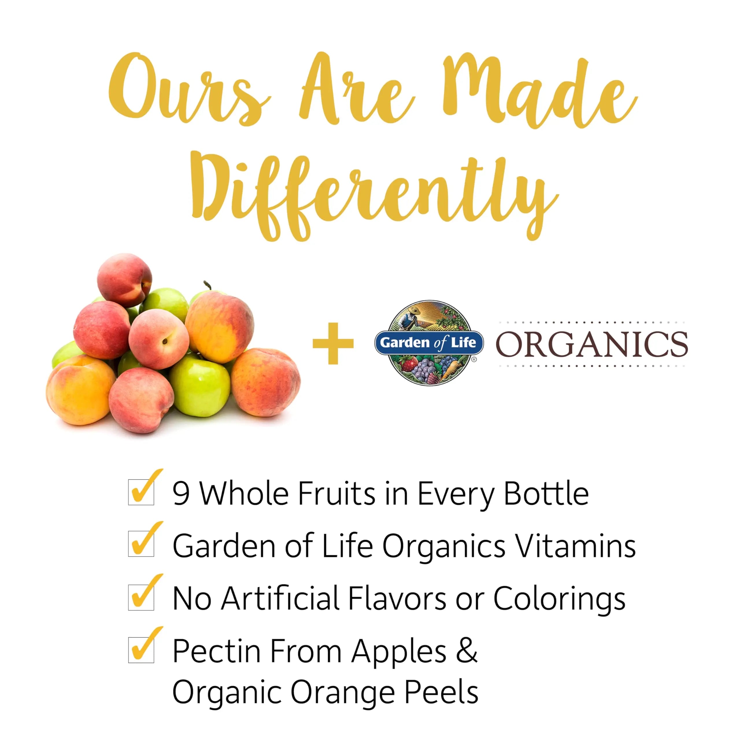Garden of Life Organics Women's Gummy Vitamins - Berry - Certified Organic, Non-GMO, Vegan, Kosher Complete Multi Garden of Life Au supplements