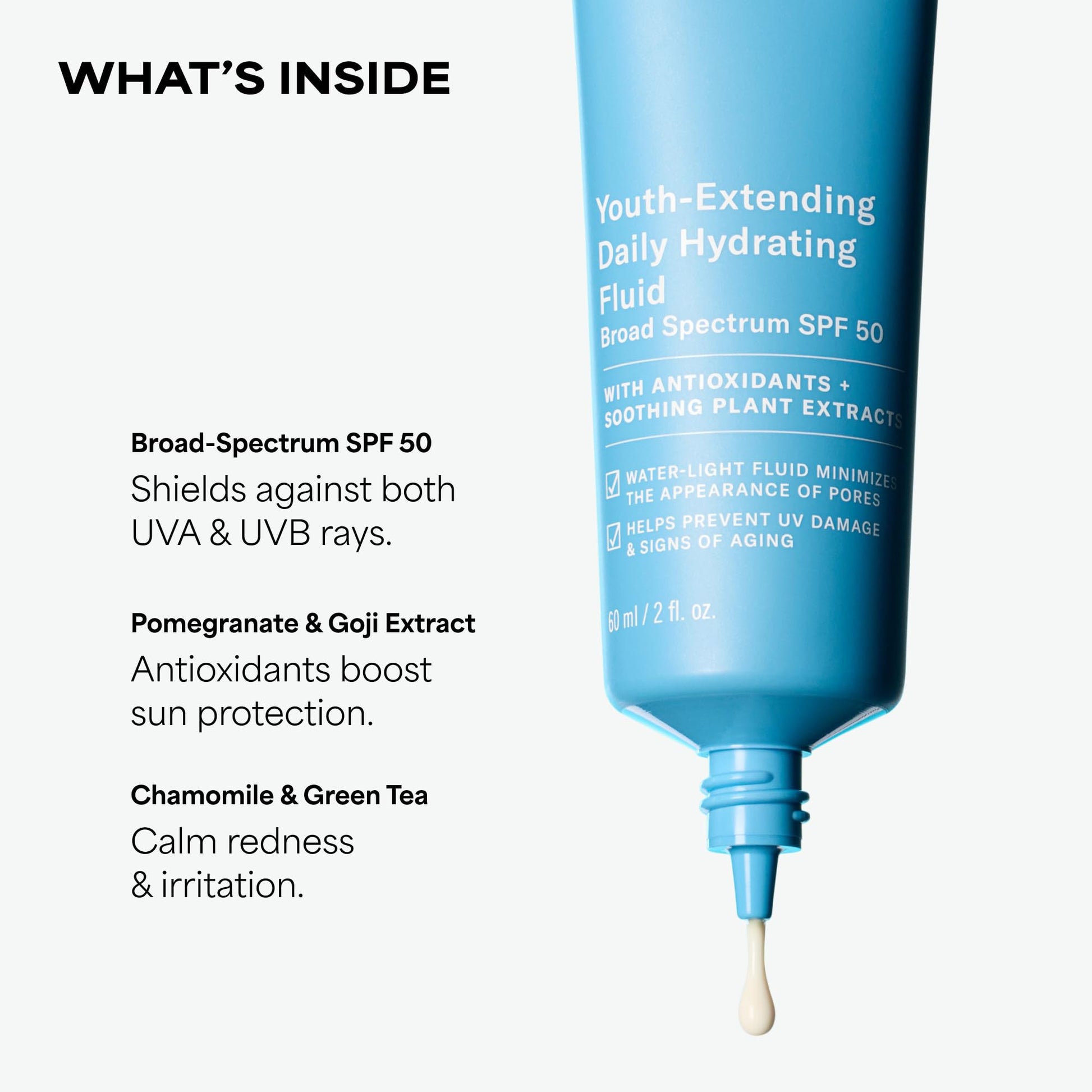 Paula's Choice RESIST Daily Hydrating Fluid Face Moisturizer with SPF 50 Sunscreen, Face Sunscreen for Oily Skin, Chamomile & Vitamin E, UVA/UVB Protection, Fragrance-Free, TSA Friendly, 2 Fl Oz Paula's Choice Au supplements