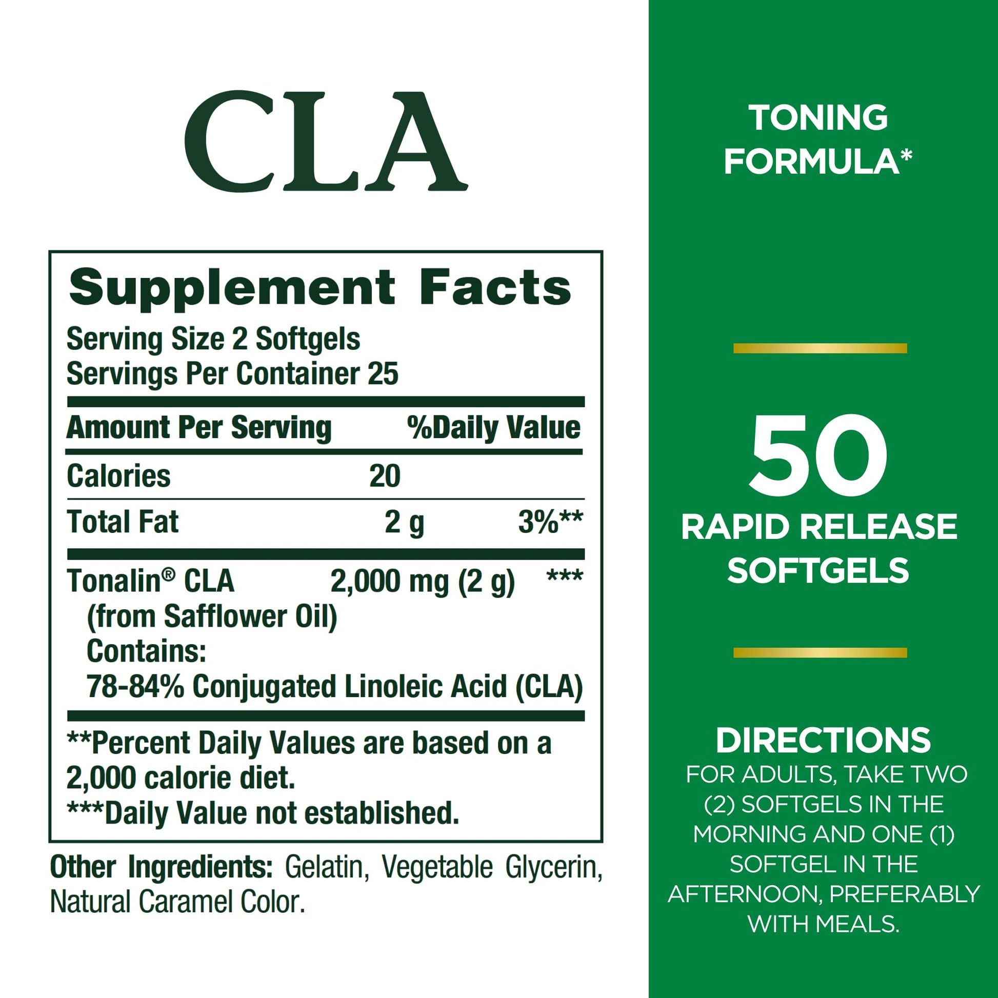 Nature's Bounty Tonalin Pills and Dietary Supplement, Diet and Body Support, 1000 mg Nature's Bounty Au supplements