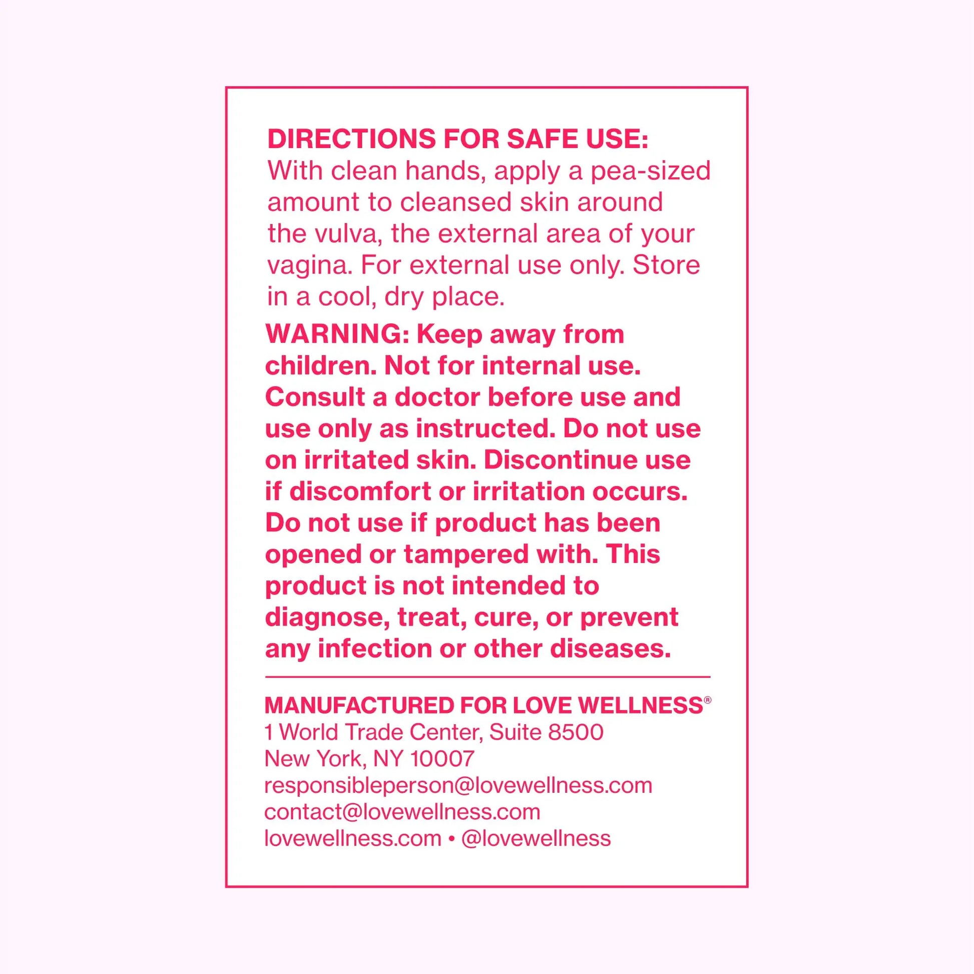 Love Wellness Comfy Cream Vulva & Vaginal Moisturizer - 1.01 oz Love Wellness Au supplements