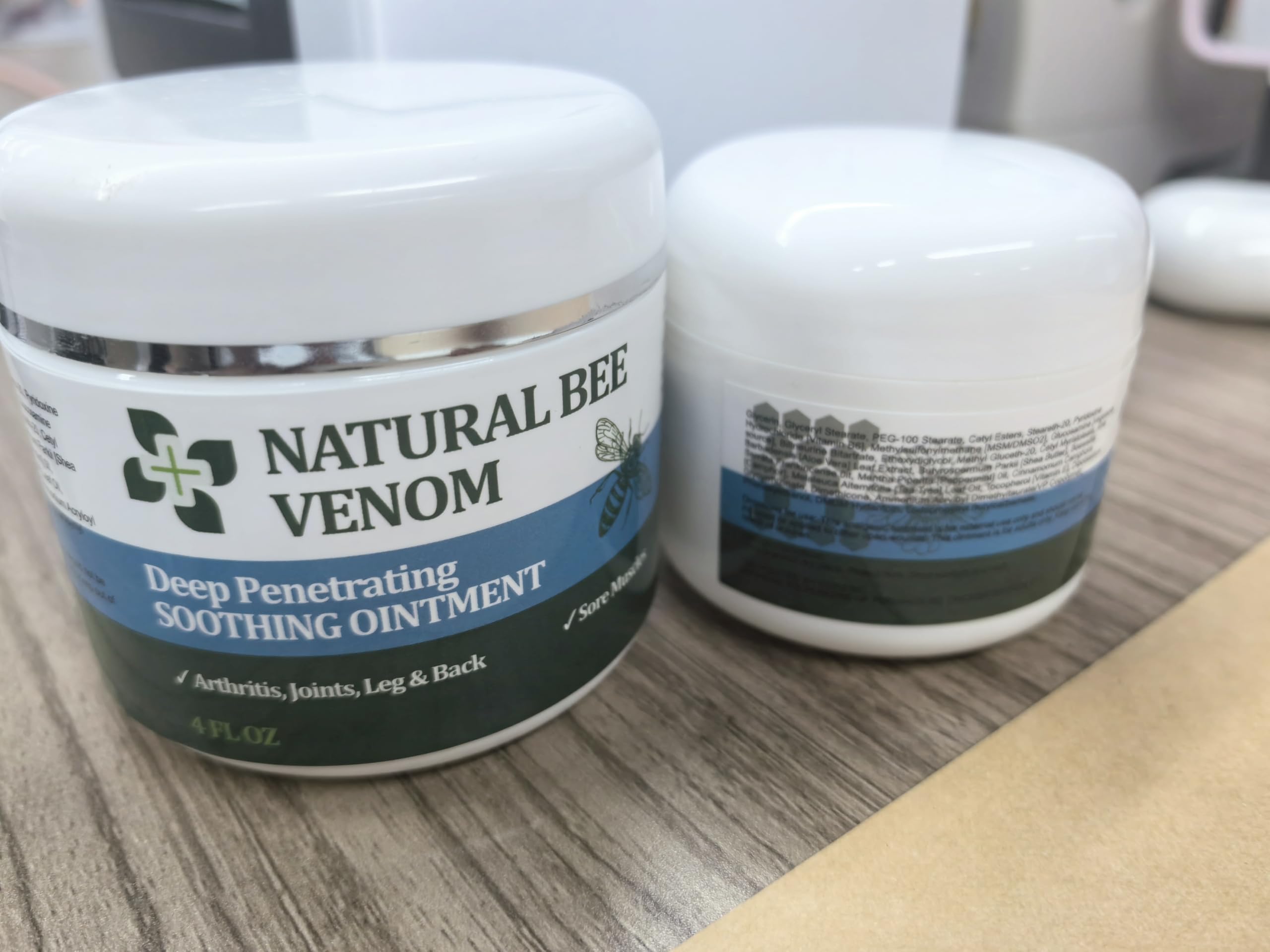 PIBIOOMAP Oringal Natural Bee Venom Serum Joint & Muscle & Bone Cream, Fast Acting, Relief Back, Shoulder, Back, Neck, Hands, Elbows, Feet, Leg, Knees, Ankle, for Adults, Elderly PIBIOOMAP Au supplements