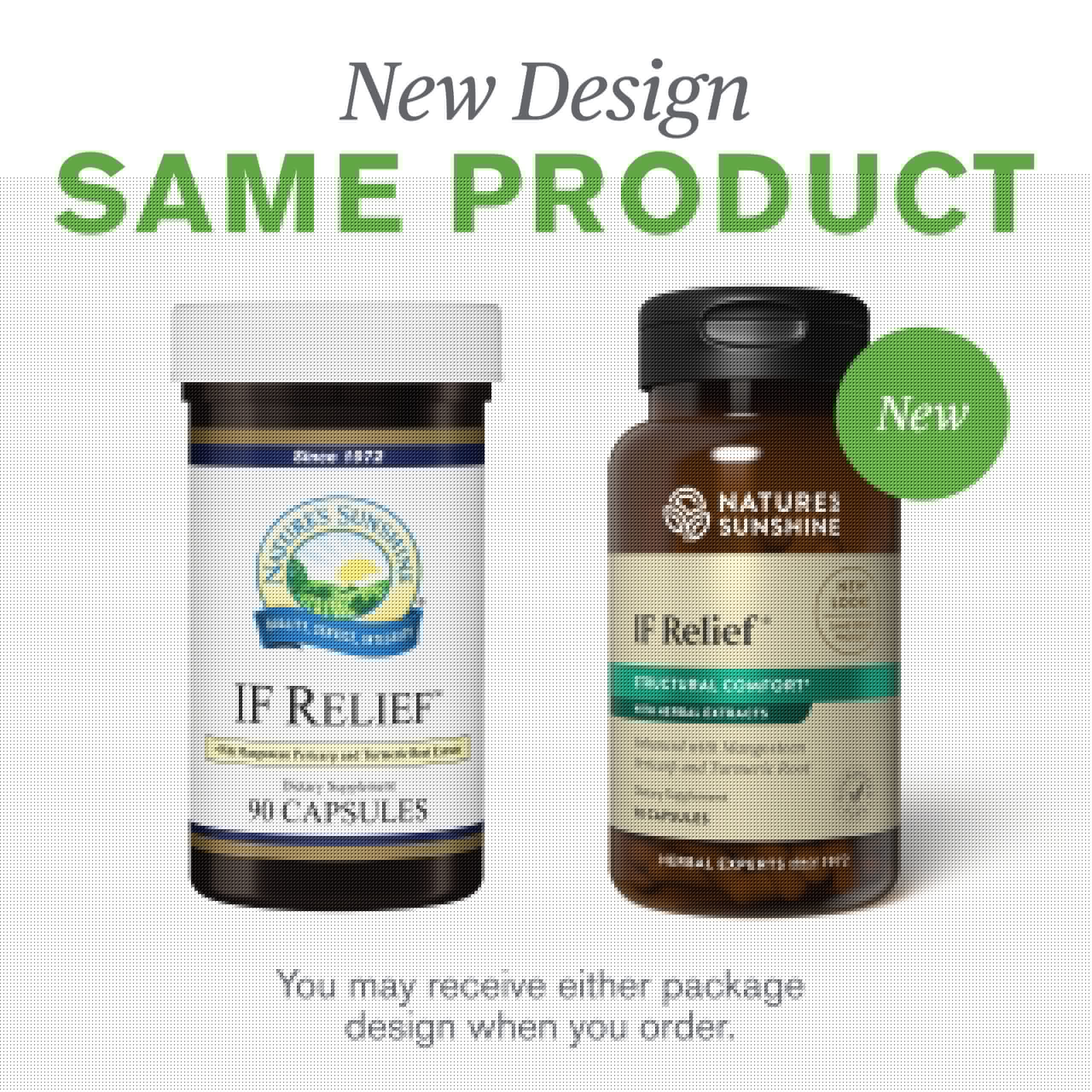 Nature's Sunshine IF Relief, 90 Capsules | Powerful Combination of Herbs That May Support The Body's Natural Process for Dealing with Muscle Pain Following Exercise Nature's Sunshine Au supplements