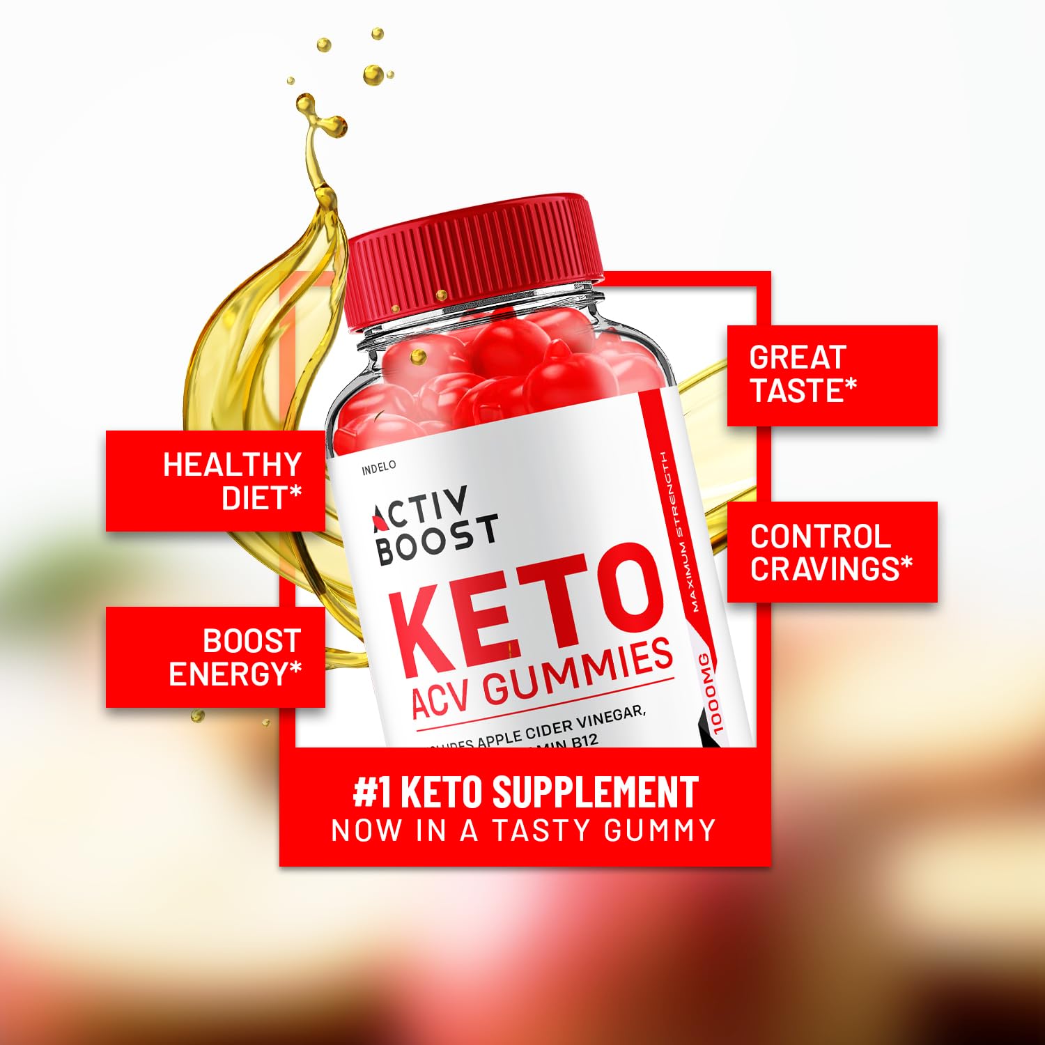 (3 Pack) Activ Boost Keto ACV Gummies - Activ Boost Keto ACV Gummies Reviews Indelo Au supplements