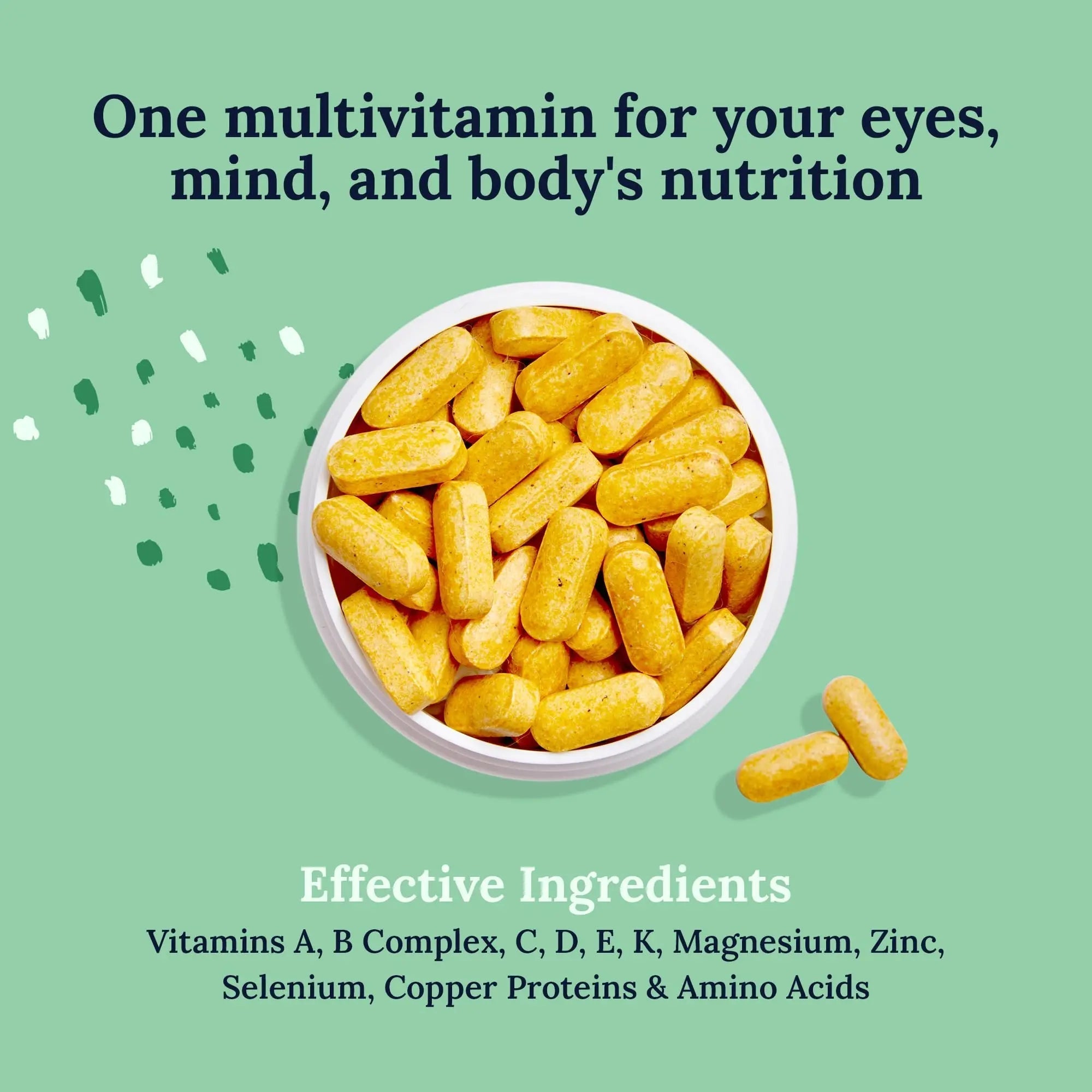 CorneaCare Vitamins and Minerals | Multivitamin for Vision & Health | Dry Eye Supplements | 60 Tablets CorneaCare Au supplements