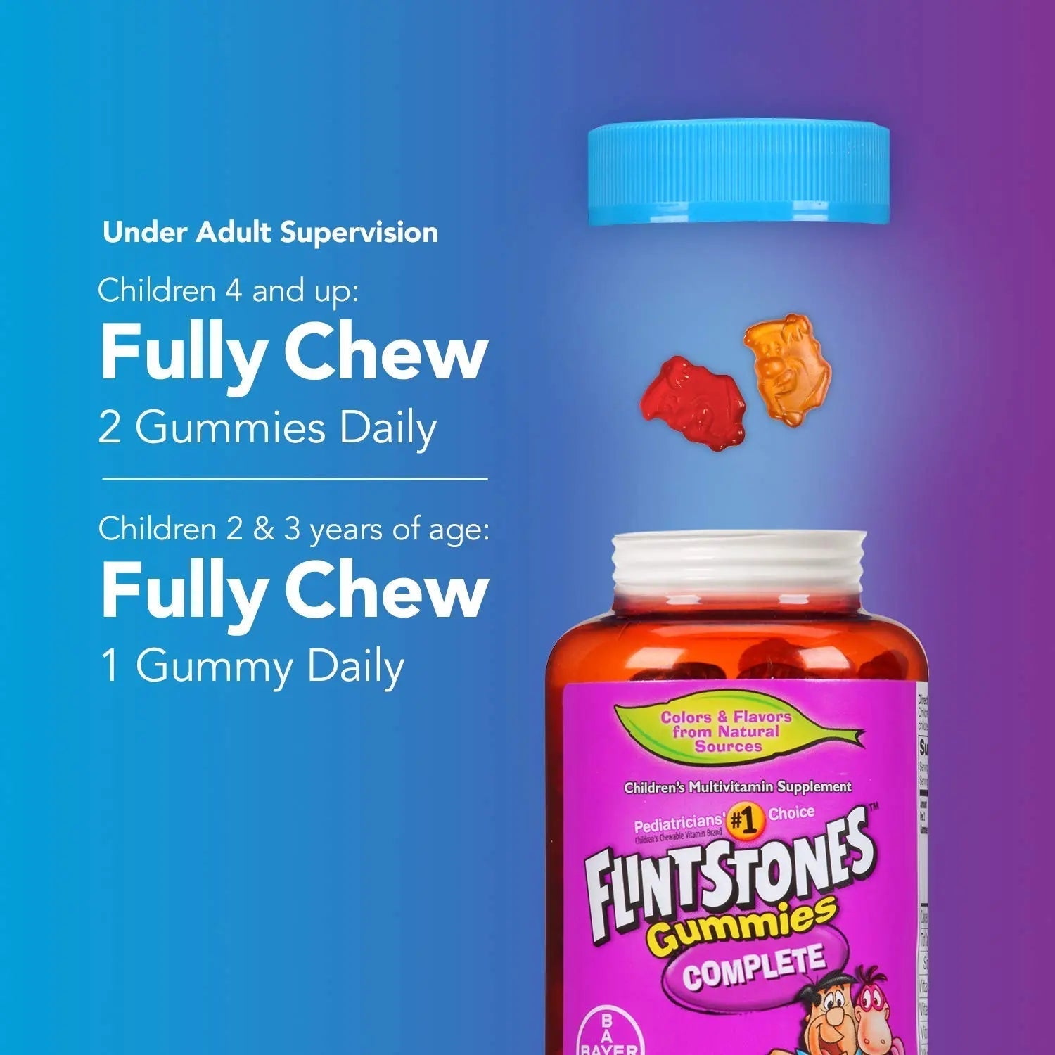 Flintstones Children's Complete Multivitamin Gummies, 70 Count Flintstones Vitamins Au supplements