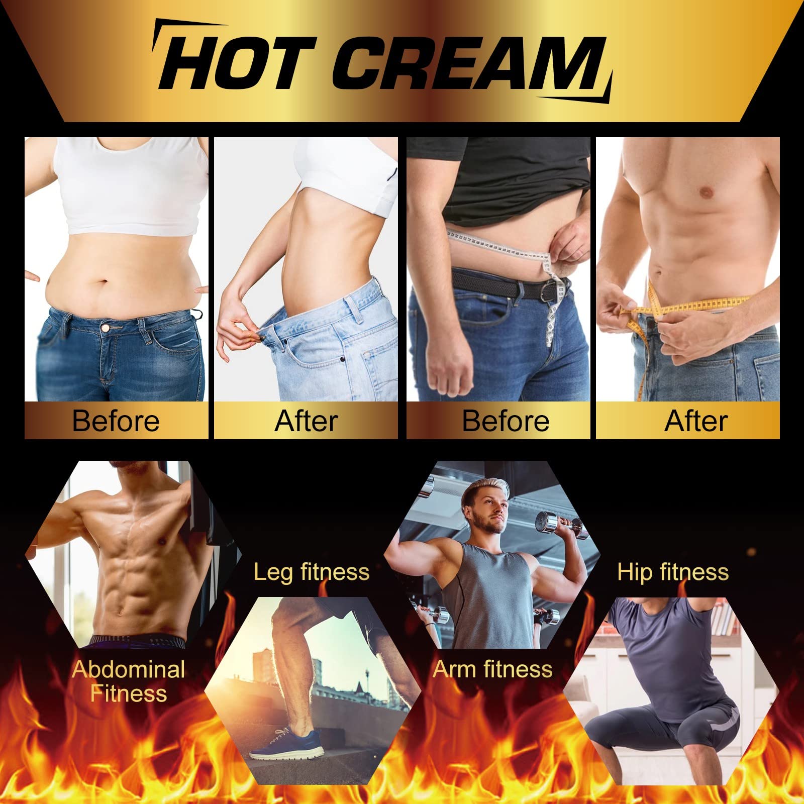 REBODUM Hot Sweat Cream, Fat Burning Cream for Belly Natural Weight Loss Cream Weight Loss REBODUM Au supplements