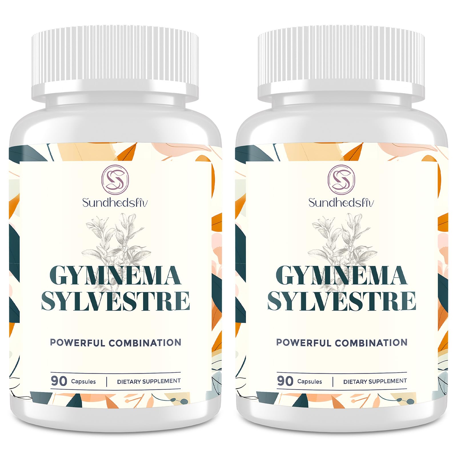 Sundhedsliv 16 in 1 Blxxd Sugr Effective Gymnema Sylvestre Supplement 2100MG | with Berberine, Cinnamon, Bitter Melon | Vitamins, Magnesium & Chromium | 2Pack Sundhedsliv Au supplements