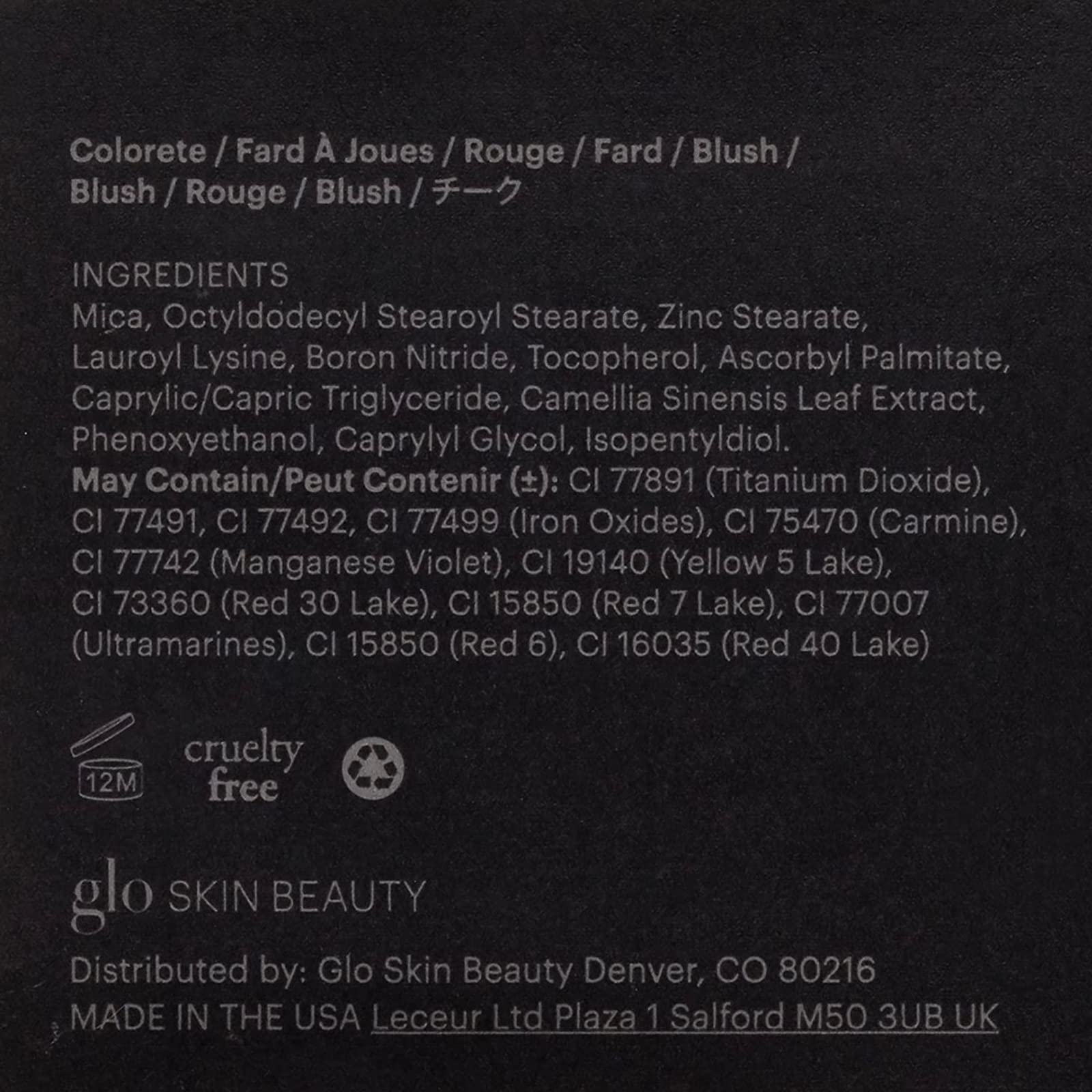 Glo Skin Beauty Blush (Sheer Petal) - Pressed Powder Blush for Cheeks, High Pigment Mineral Face Makeup Creates a Natural, Healthy Glow Glo Skin Beauty Au supplements