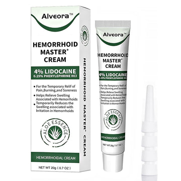 SOLUMIRA Perianal Care Cream, Hemorrhoid & Fissure Ointment with 4 Applicators, Relief Anal Pain, Itching, Swelling, Discomfort, Natural Herbs Fast Acting Ingredients SOLUMIRA Au supplements