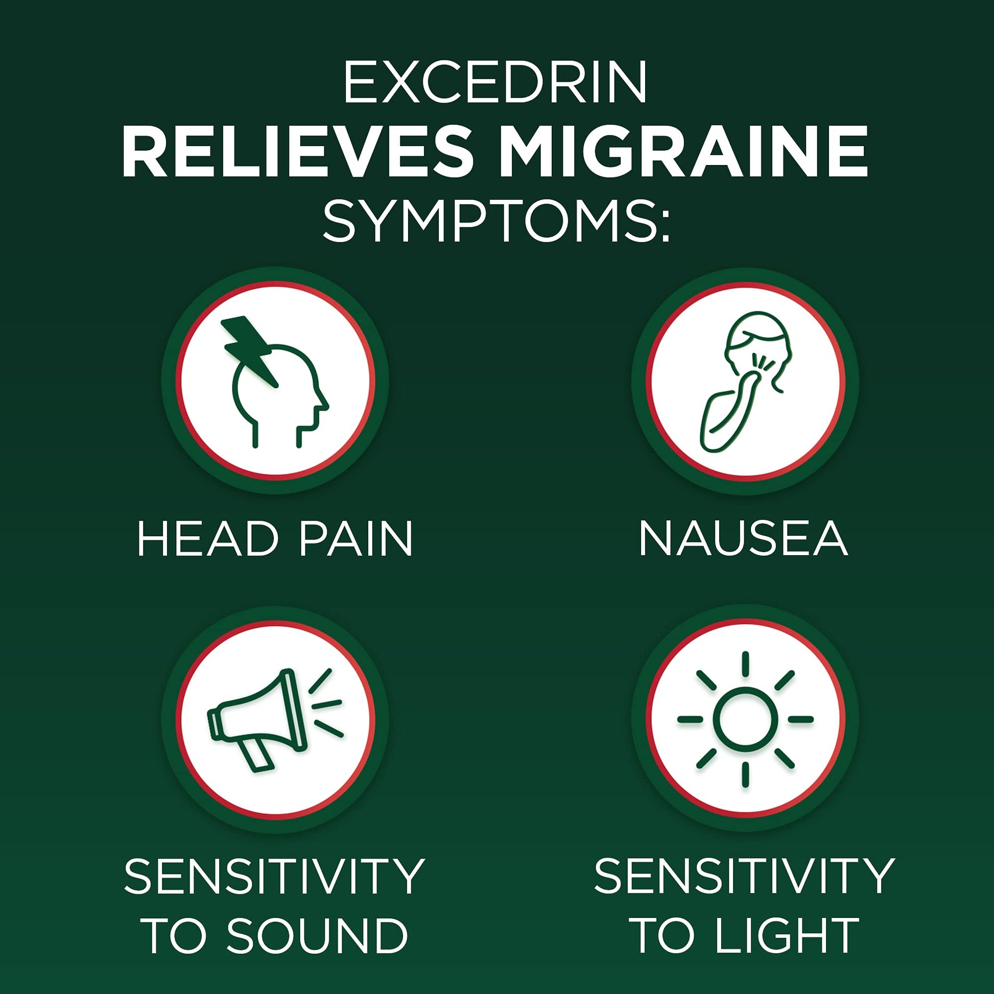 Excedrin Migraine Relief Caplets to Alleviate Migraine Symptoms - 200 Count Excedrin Au supplements