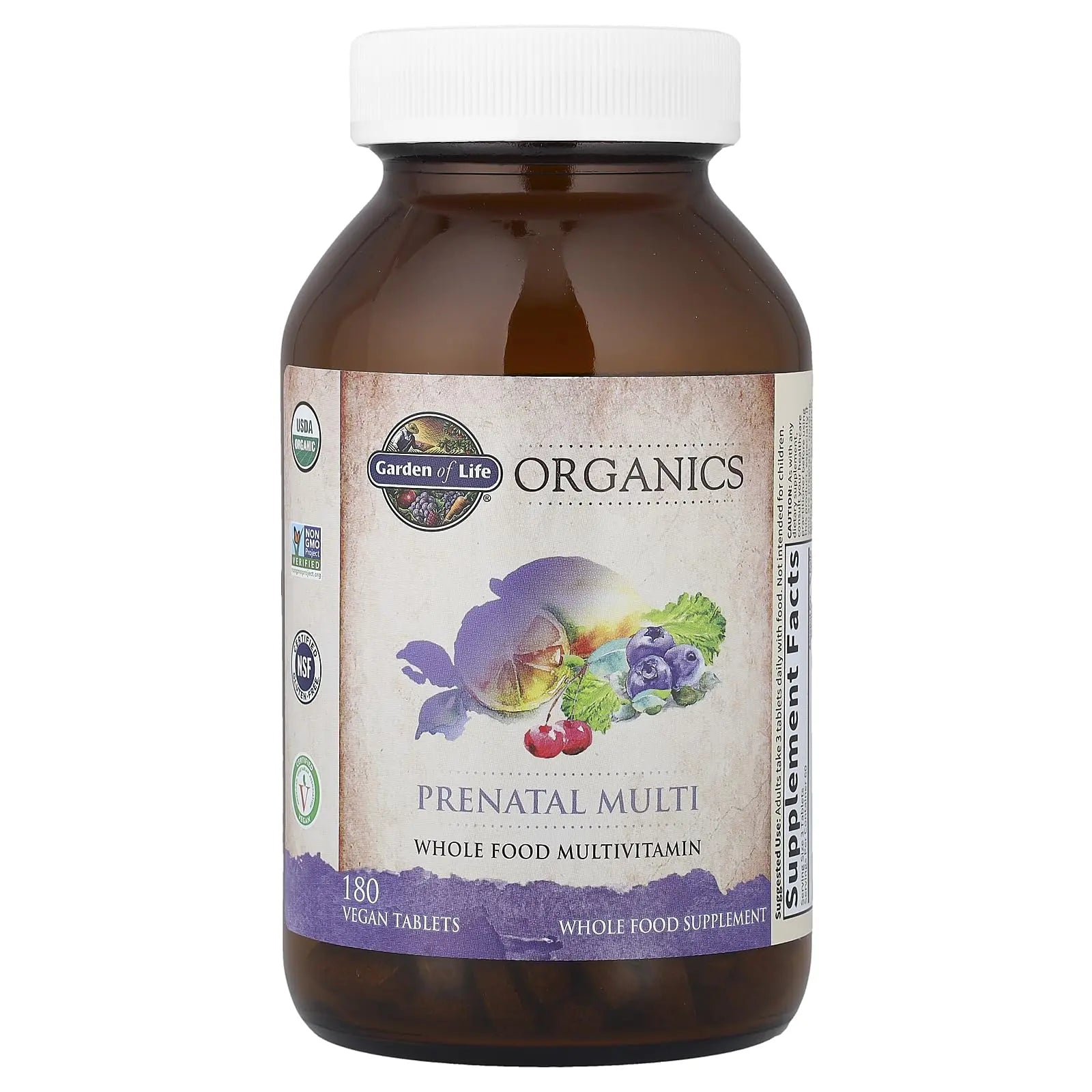 Garden of Life Organics Women’s Prenatal Multivitamin with Vitamin D3, B6, B12, C & Iron, Folate for Energy & Healthy Fetal Development – Organic Garden of Life Au supplements