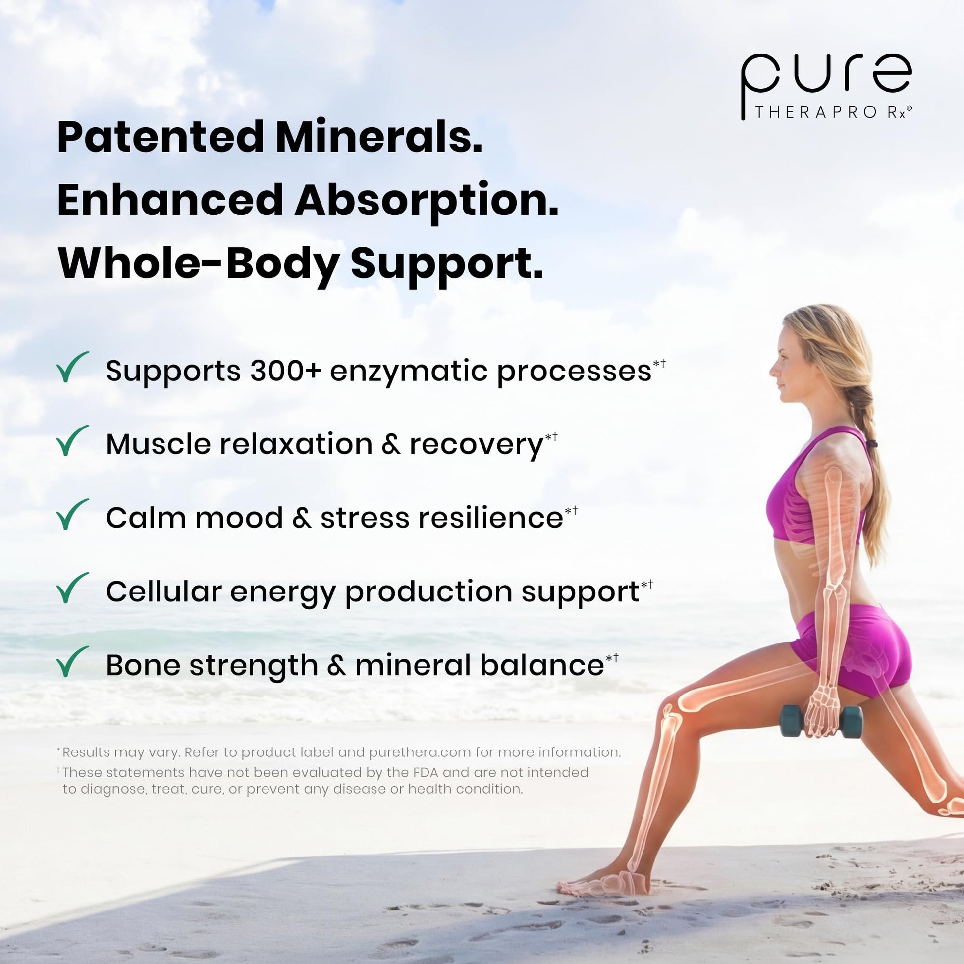 Pure TheraPro Rx Optimum Magnesium Lysinate Glycinate & Di-Magnesium Malate, Made in USA | 2 Month Supply | Chelated for Maximum Absorption, Supports Bone Health & Energy, Non-GMO Pure Therapro Rx Au supplements