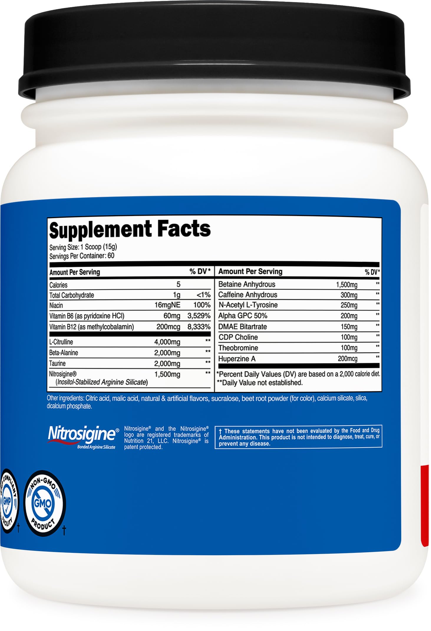 Nutricost Pre-X Xtreme Pre-Workout Complex Powder, Fruit Punch, 60 Servings, Vegetarian Nutricost Au supplements