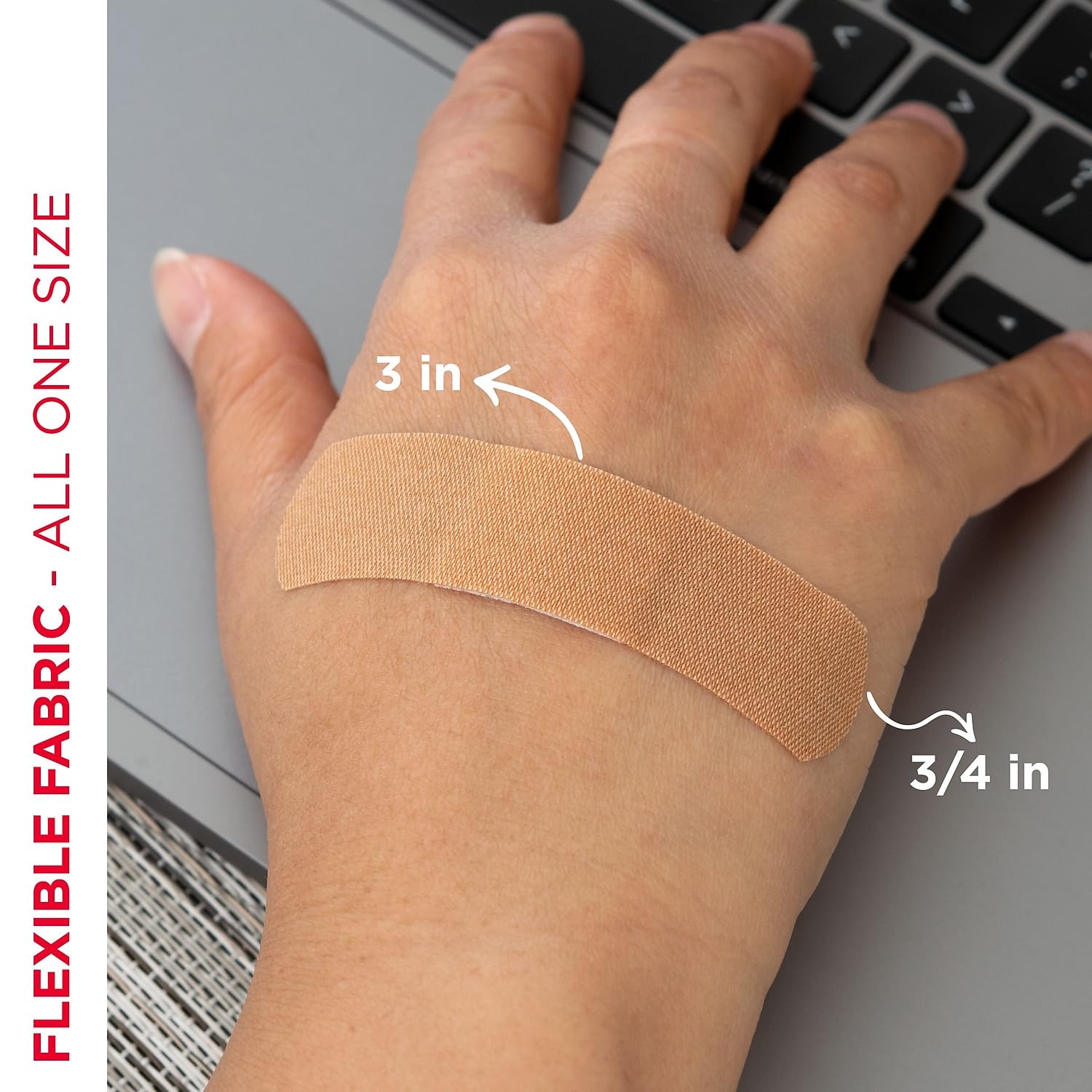Band-Aid Brand Flexible Fabric Adhesive Bandages for Wound Care and First Band-Aid Au supplements