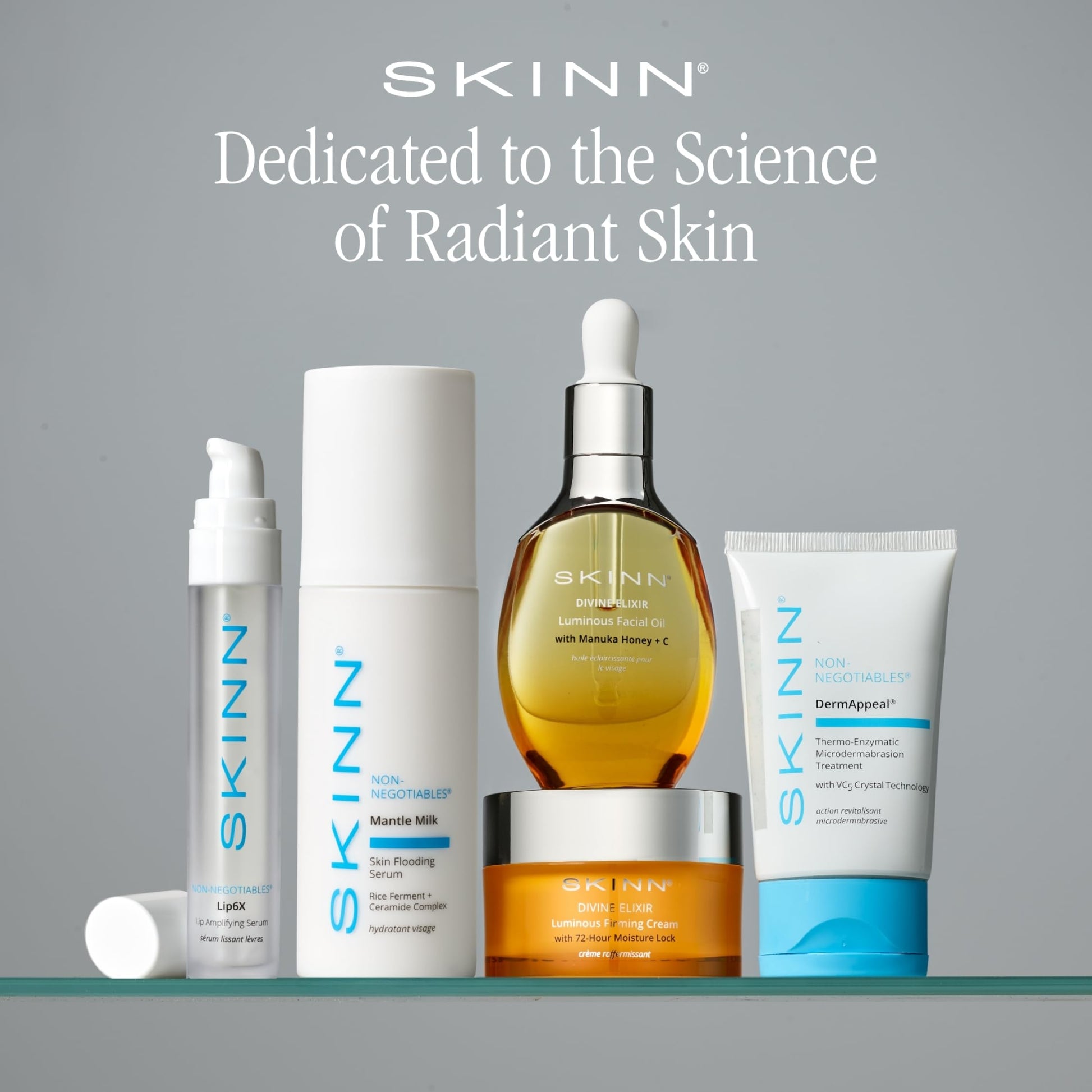 SKINN Lip Amplifying Serum, Lip6X with Peptides - Deep Moisturizing Serum Plumps, Hydrates & Smooths Lips & Boosts Collagen Production - Lip Care Products for Women SKINN Au supplements